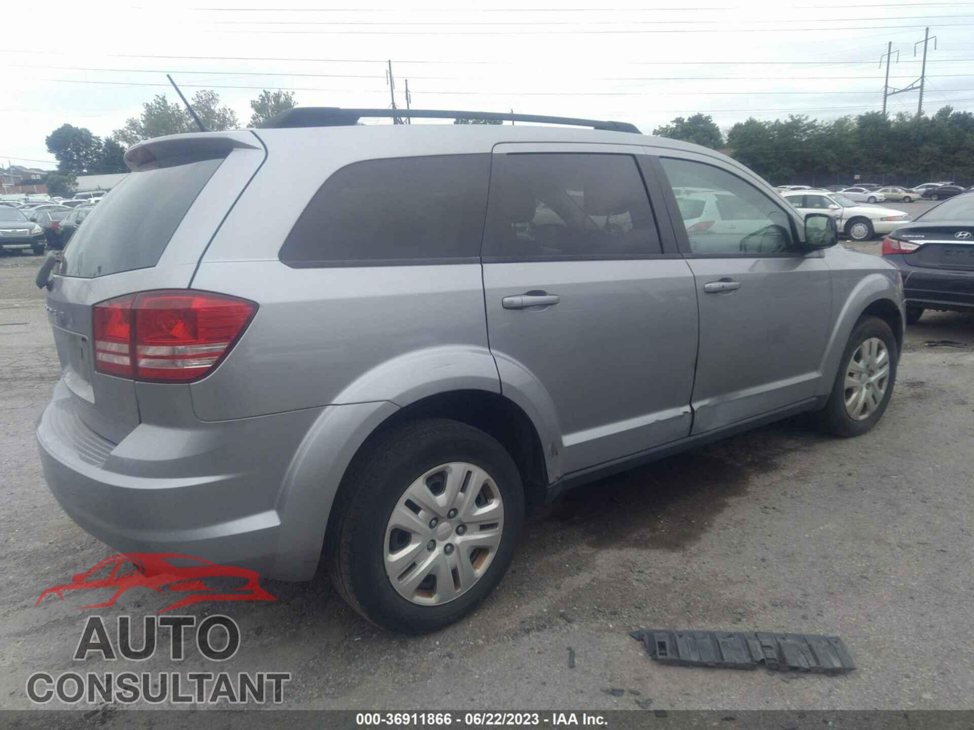 DODGE JOURNEY 2017 - 3C4PDCAB1HT708941