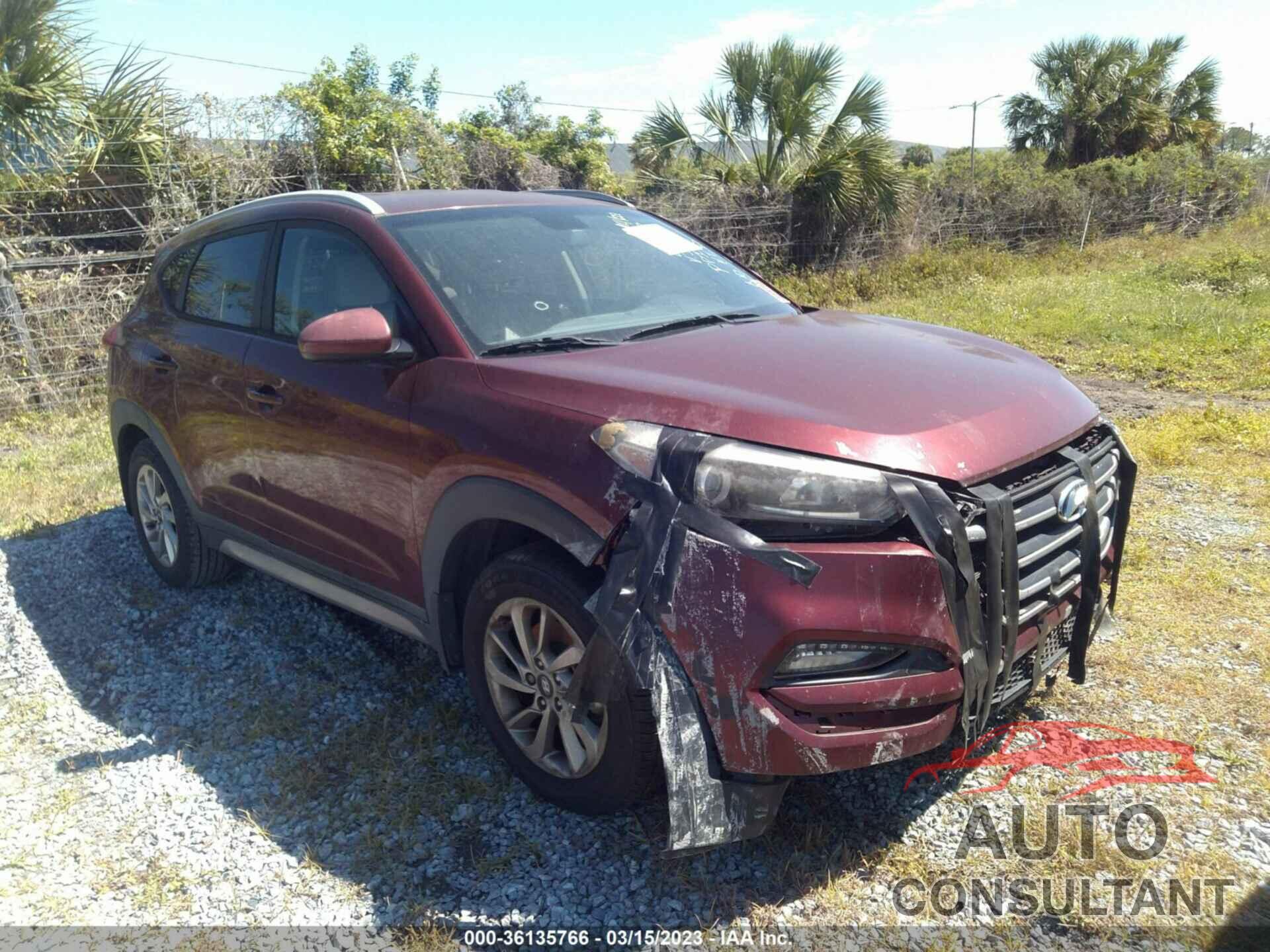 HYUNDAI TUCSON 2017 - KM8J33A40HU393920