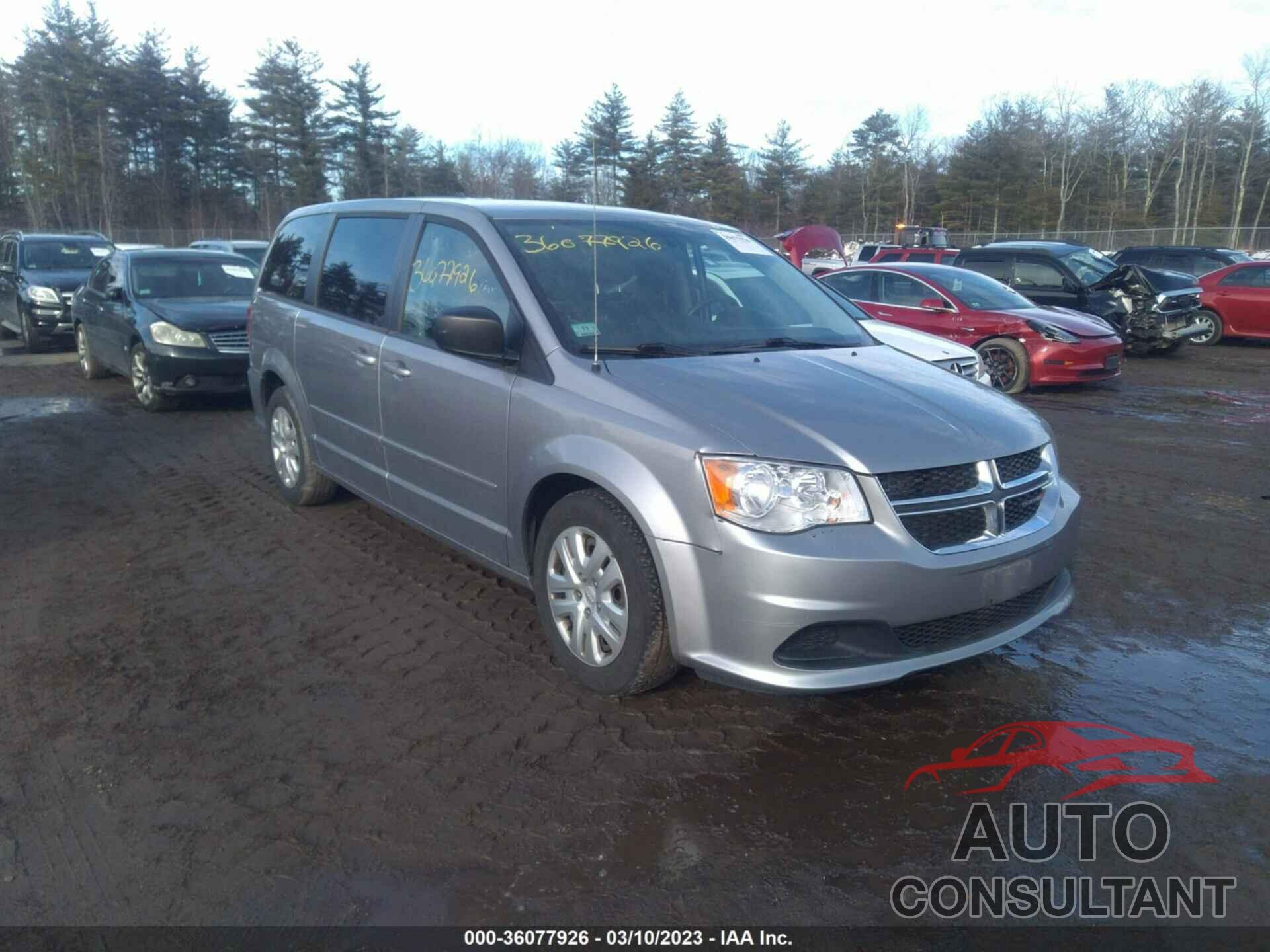 DODGE GRAND CARAVAN 2016 - 2C4RDGBG6GR330482