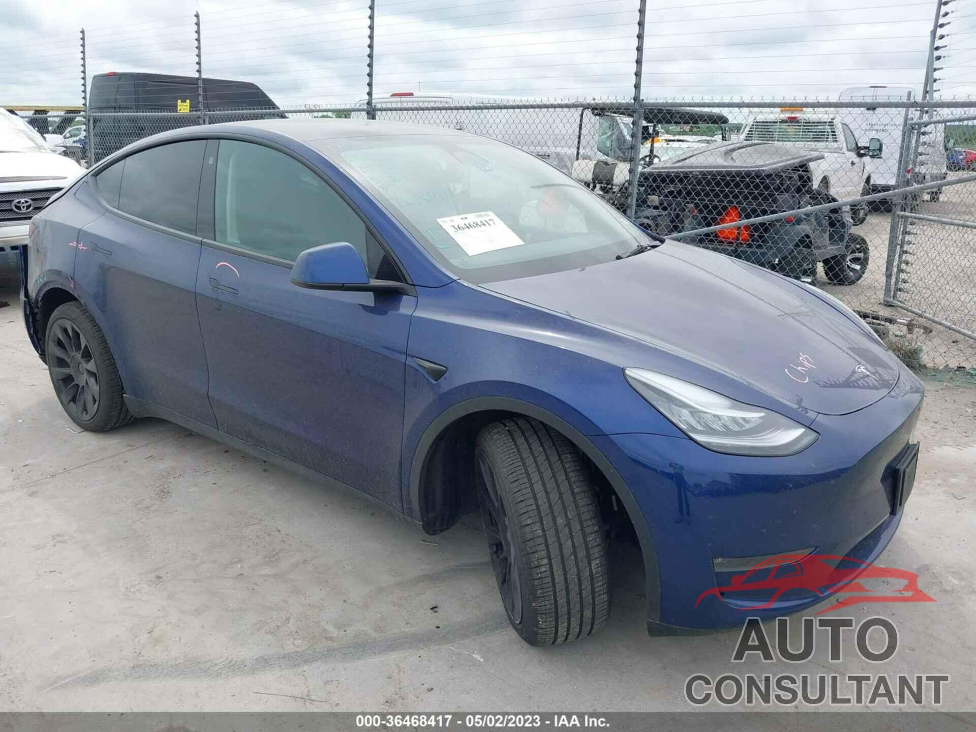TESLA MODEL Y 2022 - 7SAYGDEE9NA002607