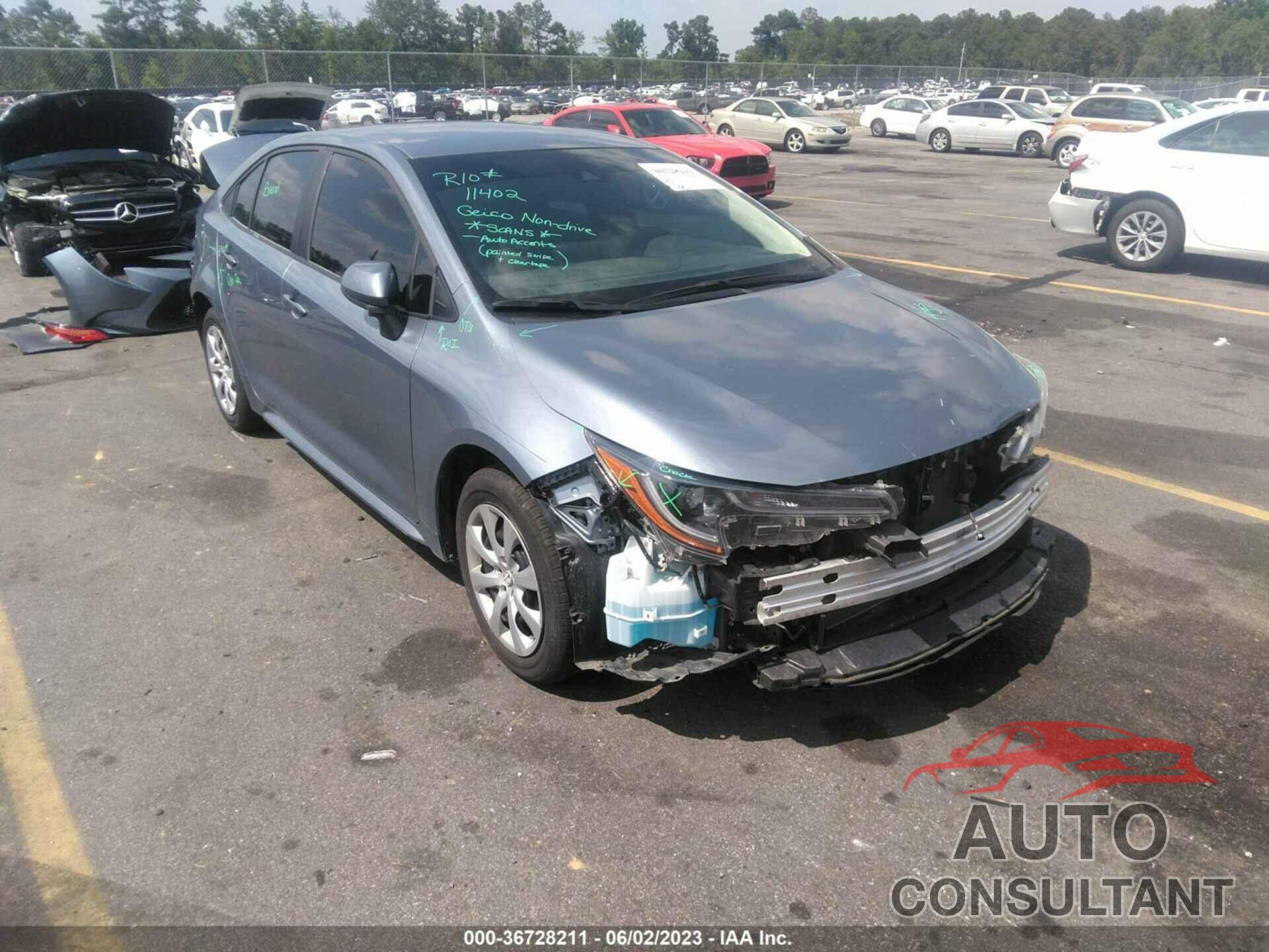 TOYOTA COROLLA 2022 - 5YFEPMAE1NP295299