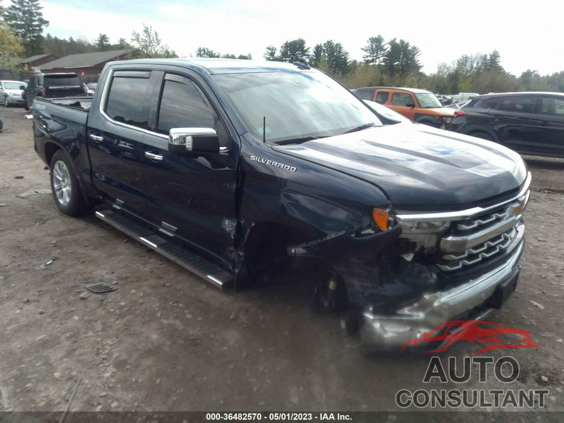 CHEVROLET SILVERADO 1500 2022 - 2GCUDGED3N1508856