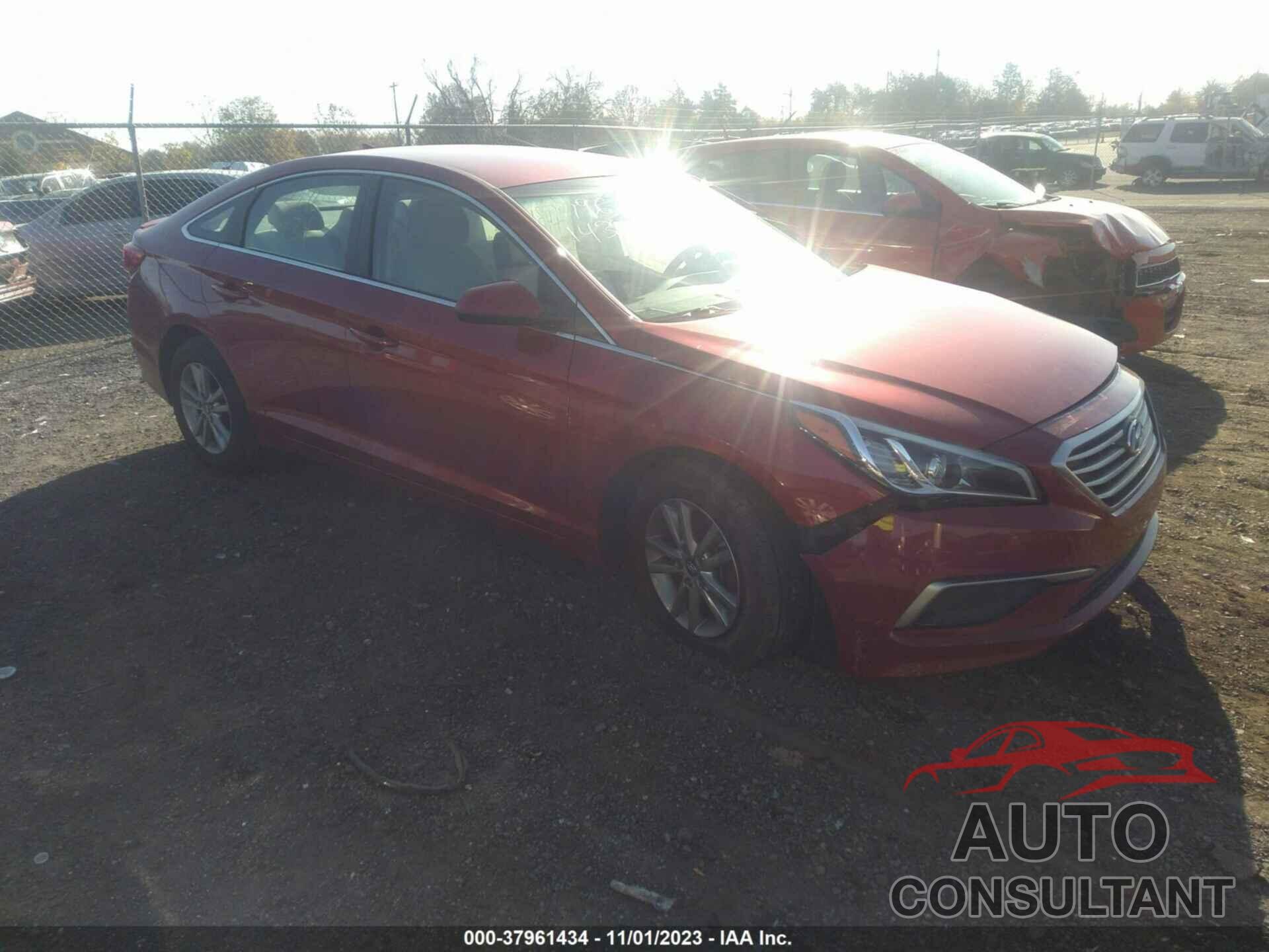 HYUNDAI SONATA 2017 - 5NPE24AFXHH528007