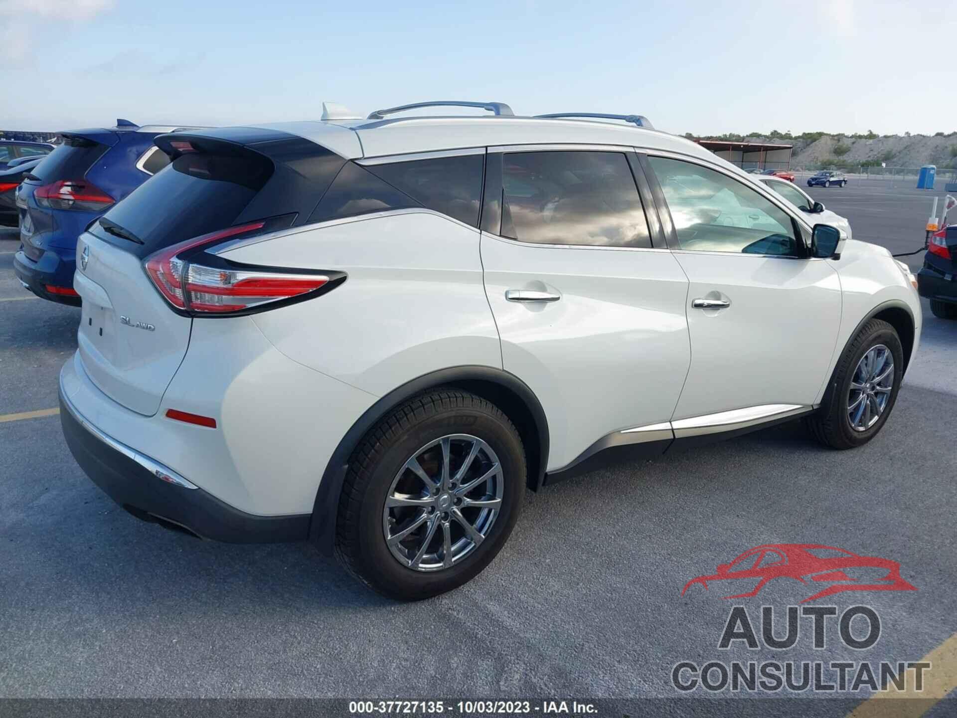 NISSAN MURANO 2016 - 5N1AZ2MH1GN150262