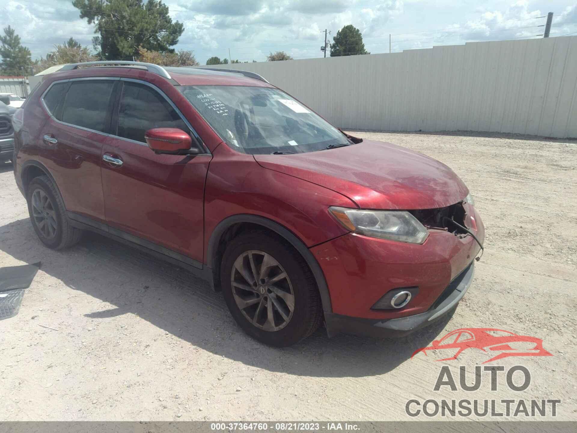 NISSAN ROGUE 2016 - 5N1AT2MT4GC732745