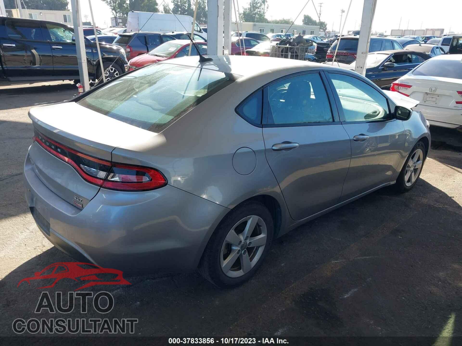 DODGE DART 2015 - 1C3CDFBH6FD199536