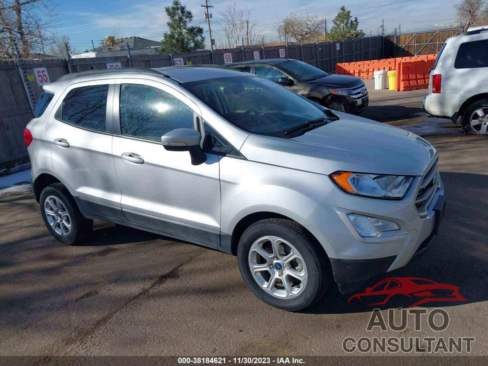 FORD ECOSPORT 2021 - MAJ6S3GL2MC427762