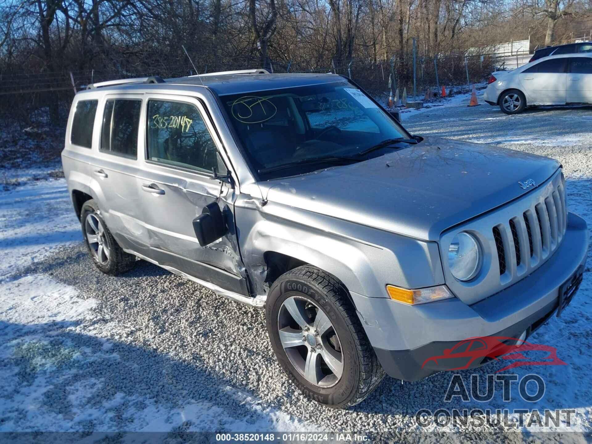 JEEP PATRIOT 2016 - 1C4NJPFA9GD783883