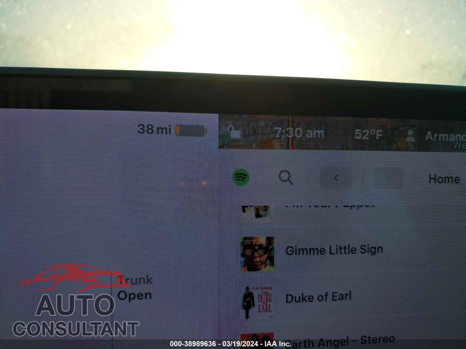 TESLA MODEL 3 2018 - 5YJ3E1EA7JF164810