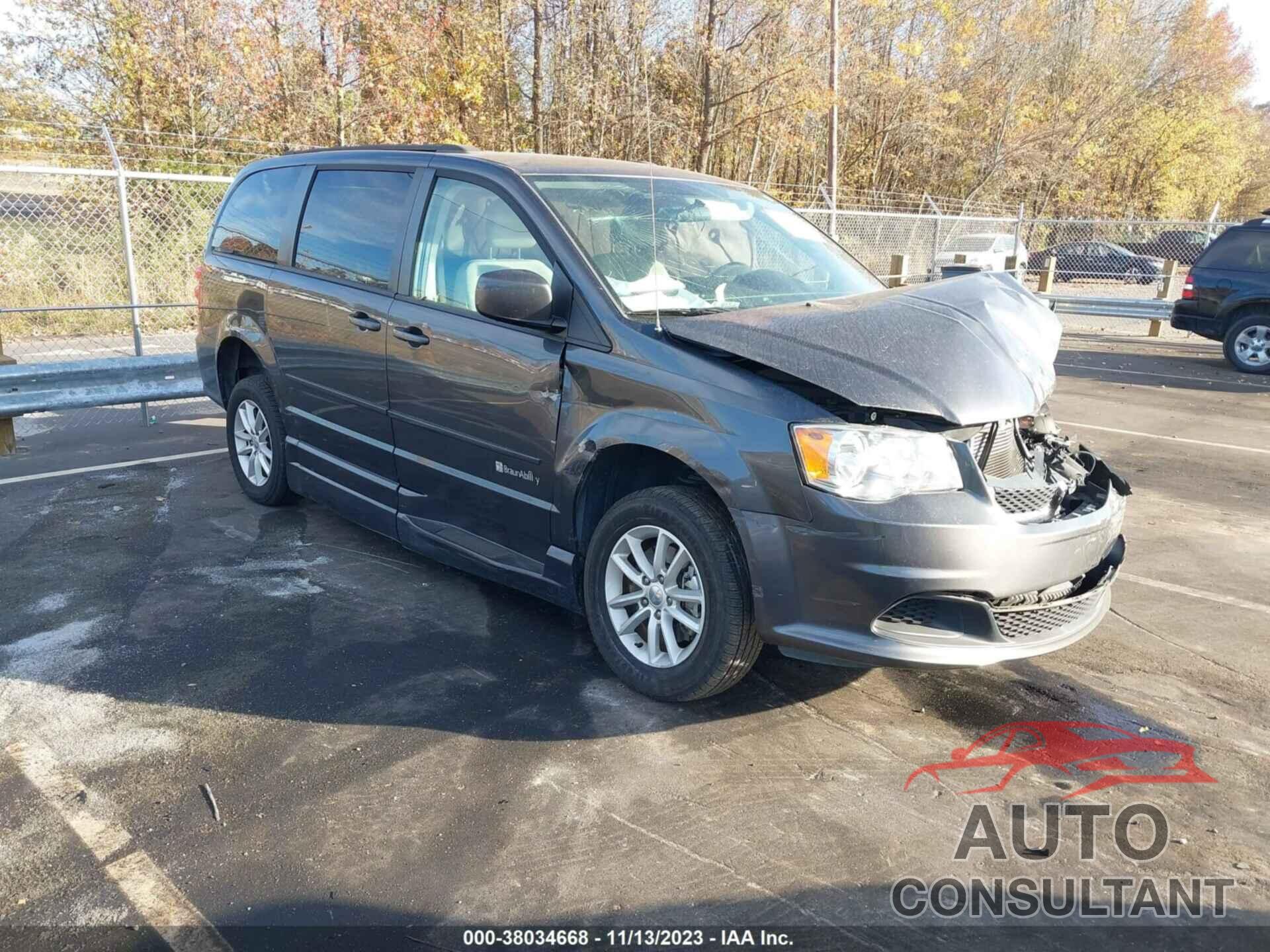 DODGE GRAND CARAVAN 2016 - 2C4RDGCG0GR357644