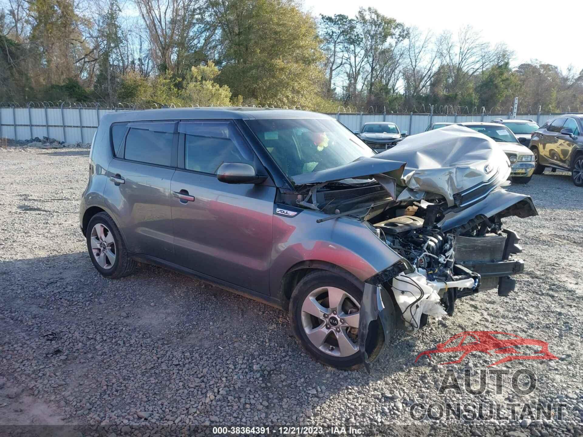 KIA SOUL 2017 - KNDJN2A20H7500924