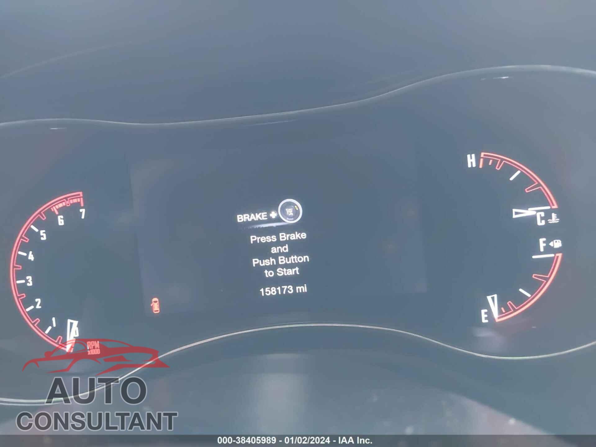 DODGE DURANGO 2017 - 1C4SDJCT3HC677563