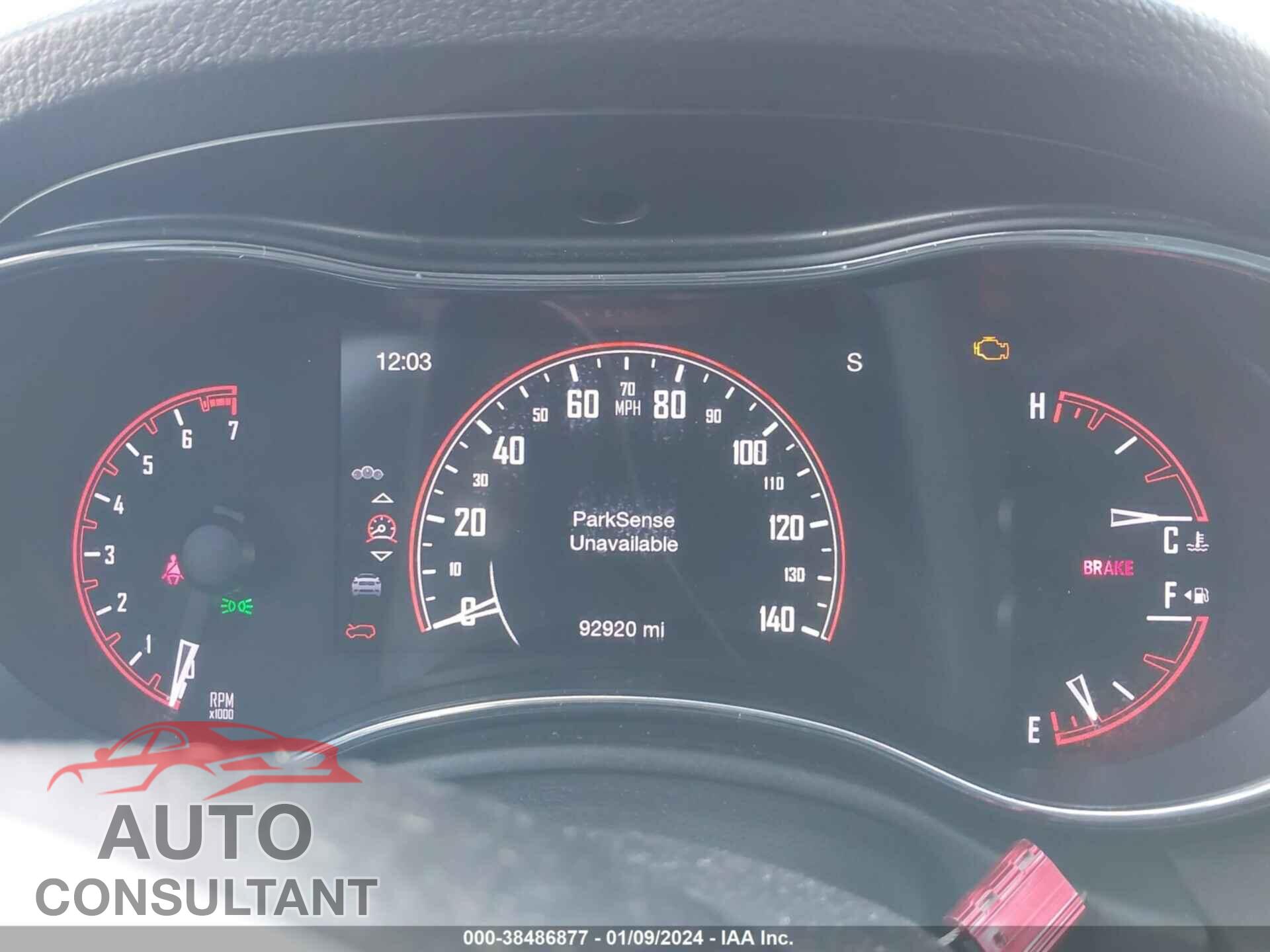 DODGE DURANGO 2016 - 1C4RDHDG1GC361764