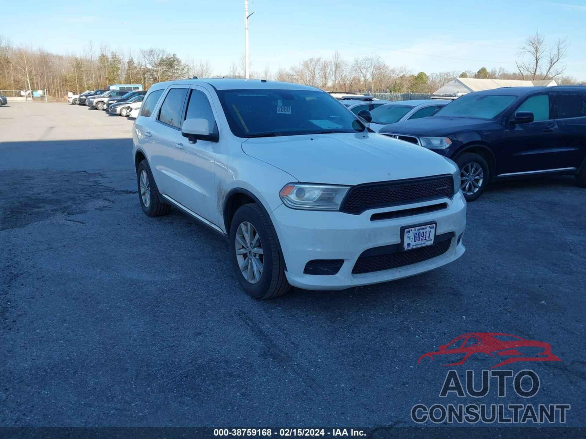 DODGE DURANGO 2020 - 1C4RDJFG1LC308268