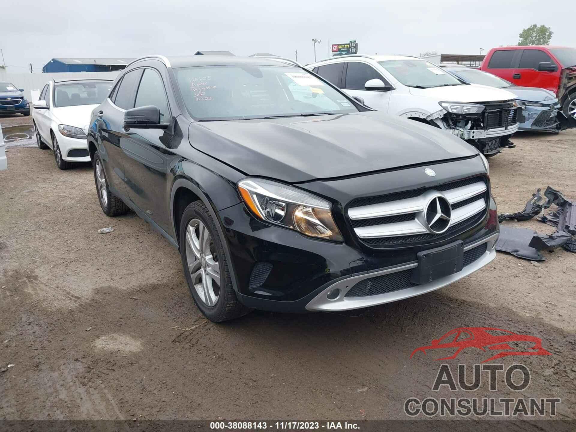 MERCEDES-BENZ GLA 250 2016 - WDCTG4EB1GJ250579