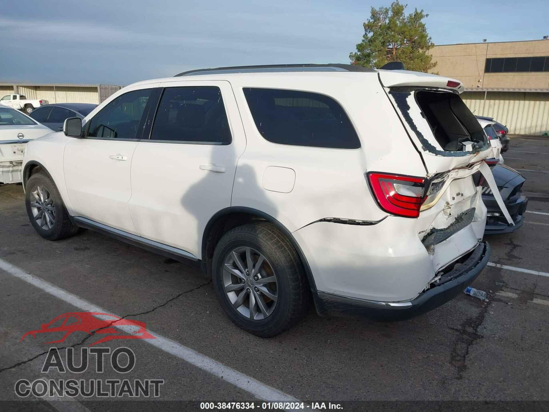 DODGE DURANGO 2017 - 1C4RDHAG2HC638556