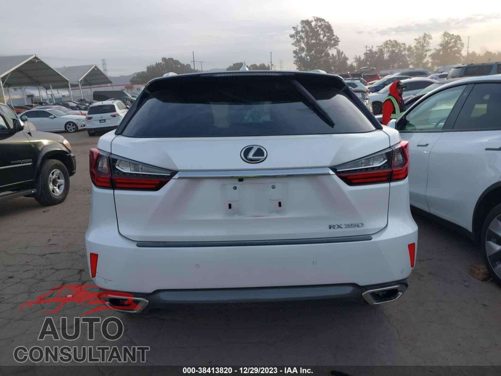 LEXUS RX 2017 - 2T2ZZMCA5HC056568