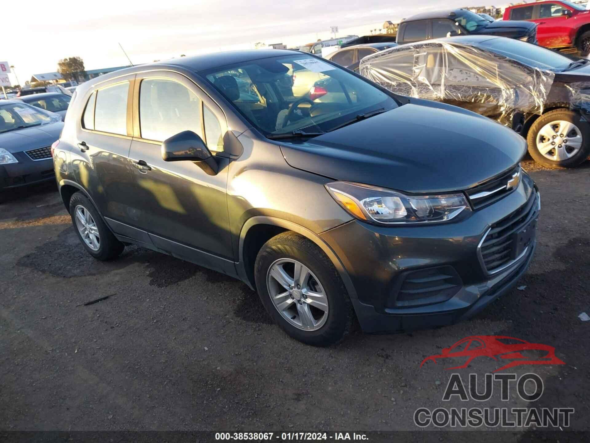 CHEVROLET TRAX 2019 - 3GNCJKSB9KL353547