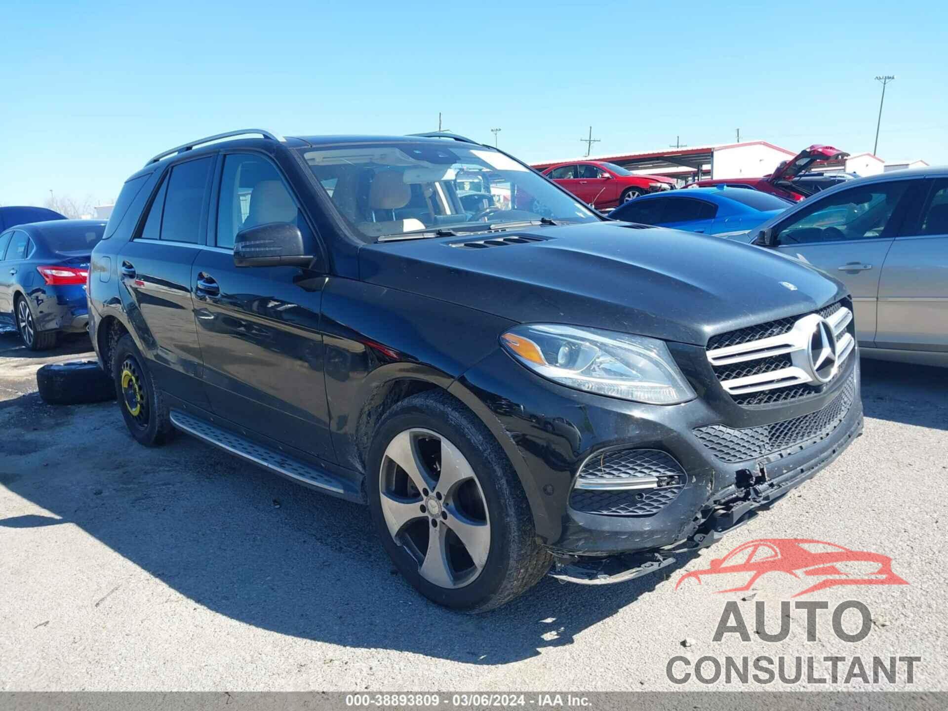 MERCEDES-BENZ GLE 350 2016 - 4JGDA5JB7GA738891