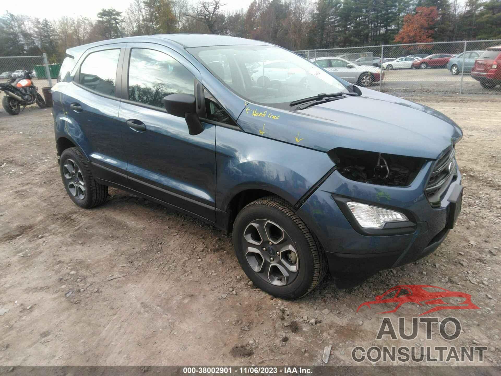 FORD ECOSPORT 2022 - MAJ6S3FL0NC475814