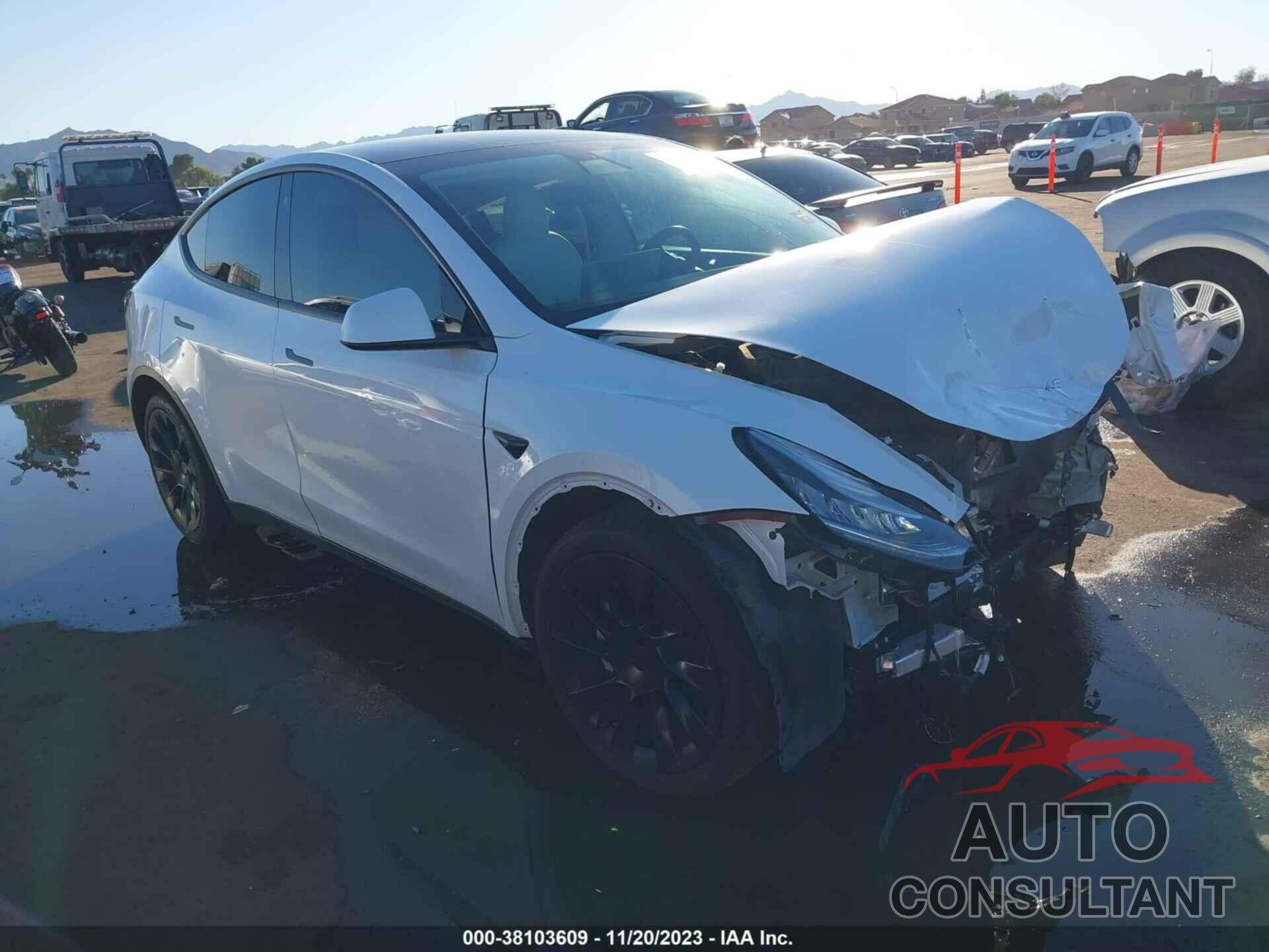 TESLA MODEL Y 2021 - 5YJYGDEE1MF098201
