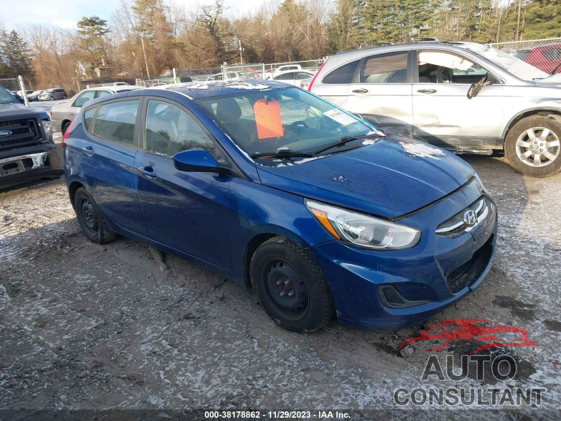 HYUNDAI ACCENT 2016 - KMHCT5AEXGU288197