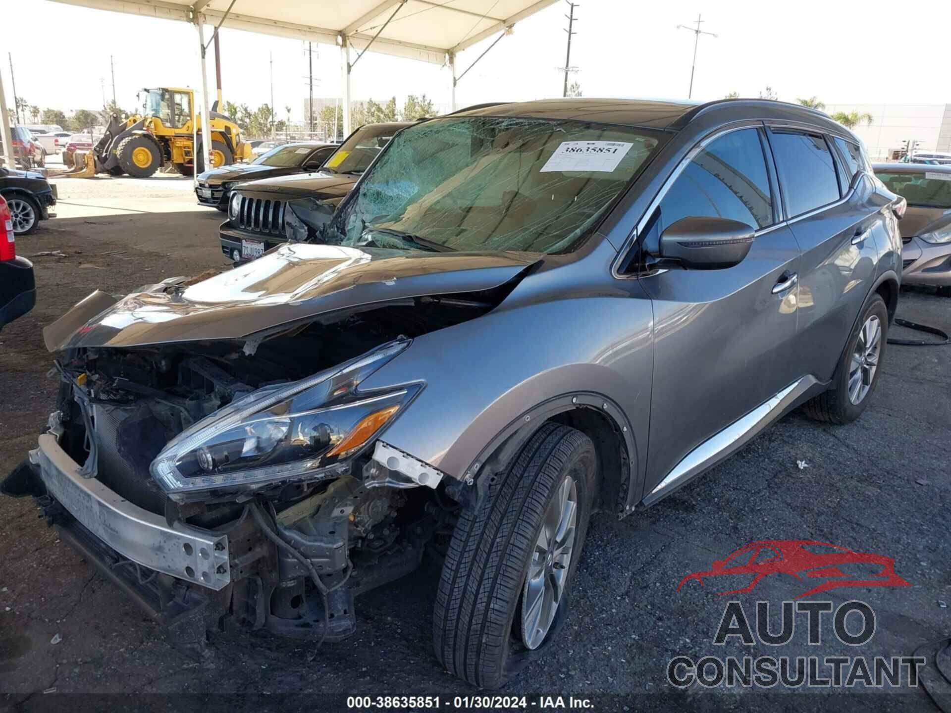 NISSAN MURANO 2018 - 5N1AZ2MG0JN121625