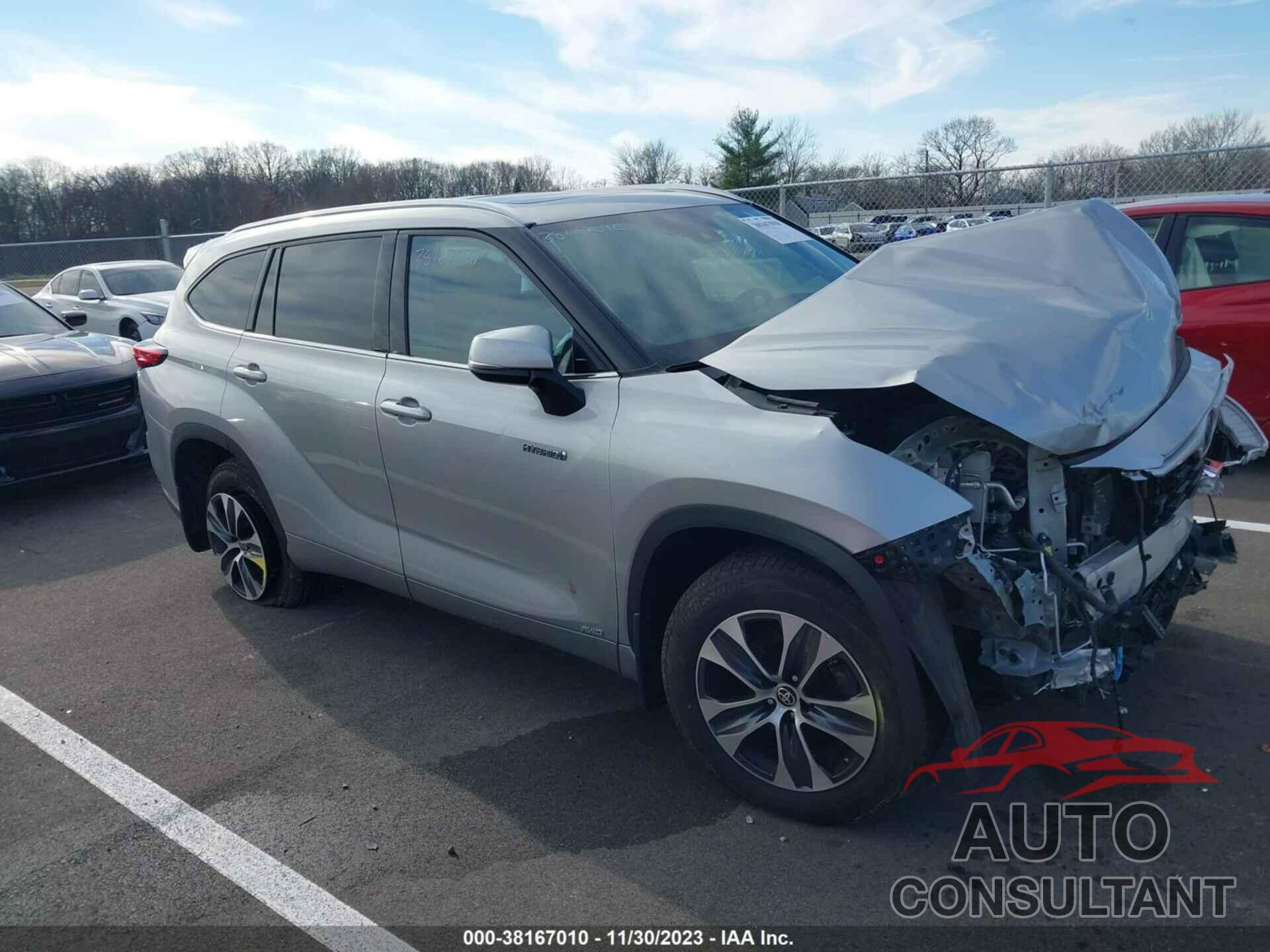 TOYOTA HIGHLANDER 2021 - 5TDGBRCH3MS533882