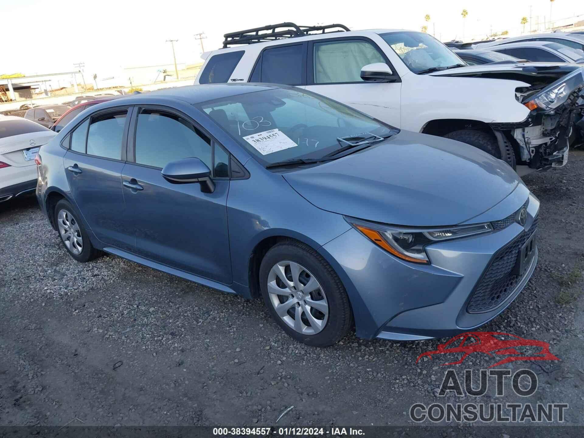 TOYOTA COROLLA 2021 - 5YFEPMAE3MP163708