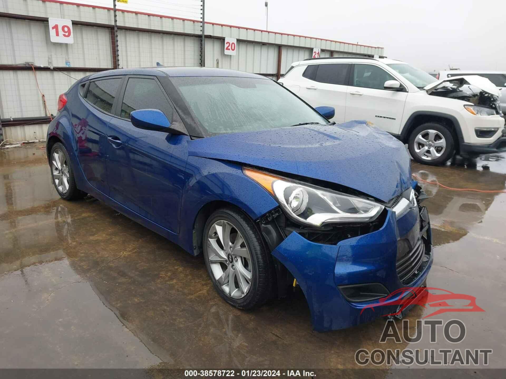 HYUNDAI VELOSTER 2016 - KMHTC6AD1GU273553