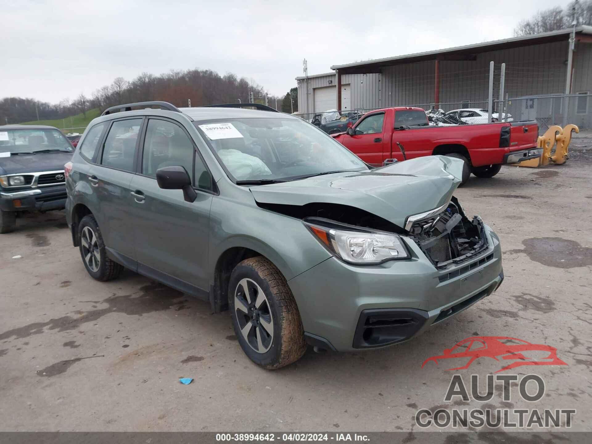 SUBARU FORESTER 2017 - JF2SJABC5HH404543