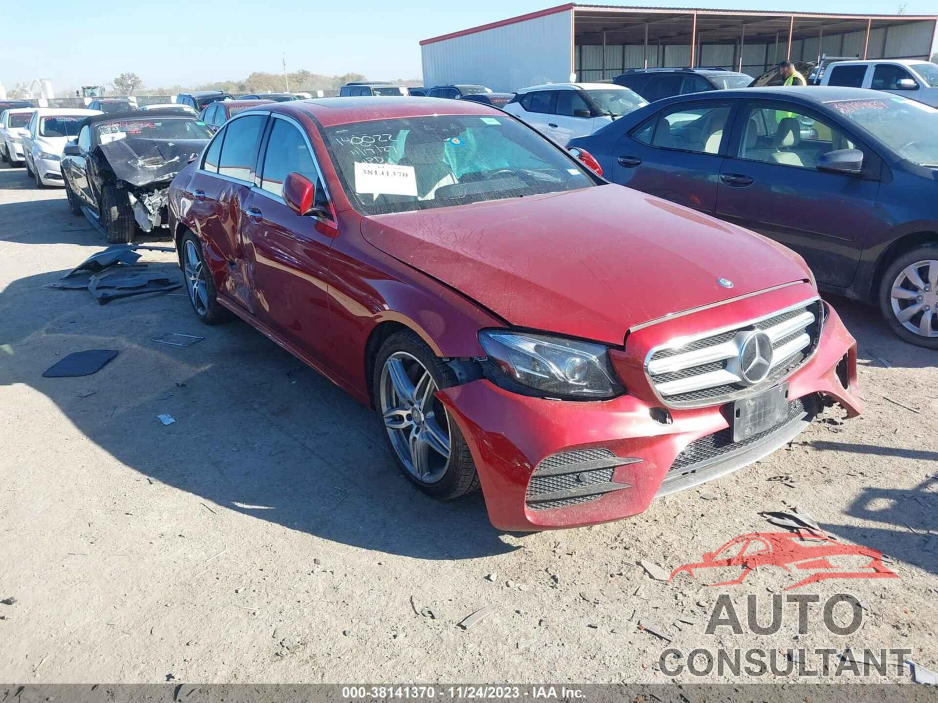 MERCEDES-BENZ E 300 2017 - WDDZF4JB7HA105630