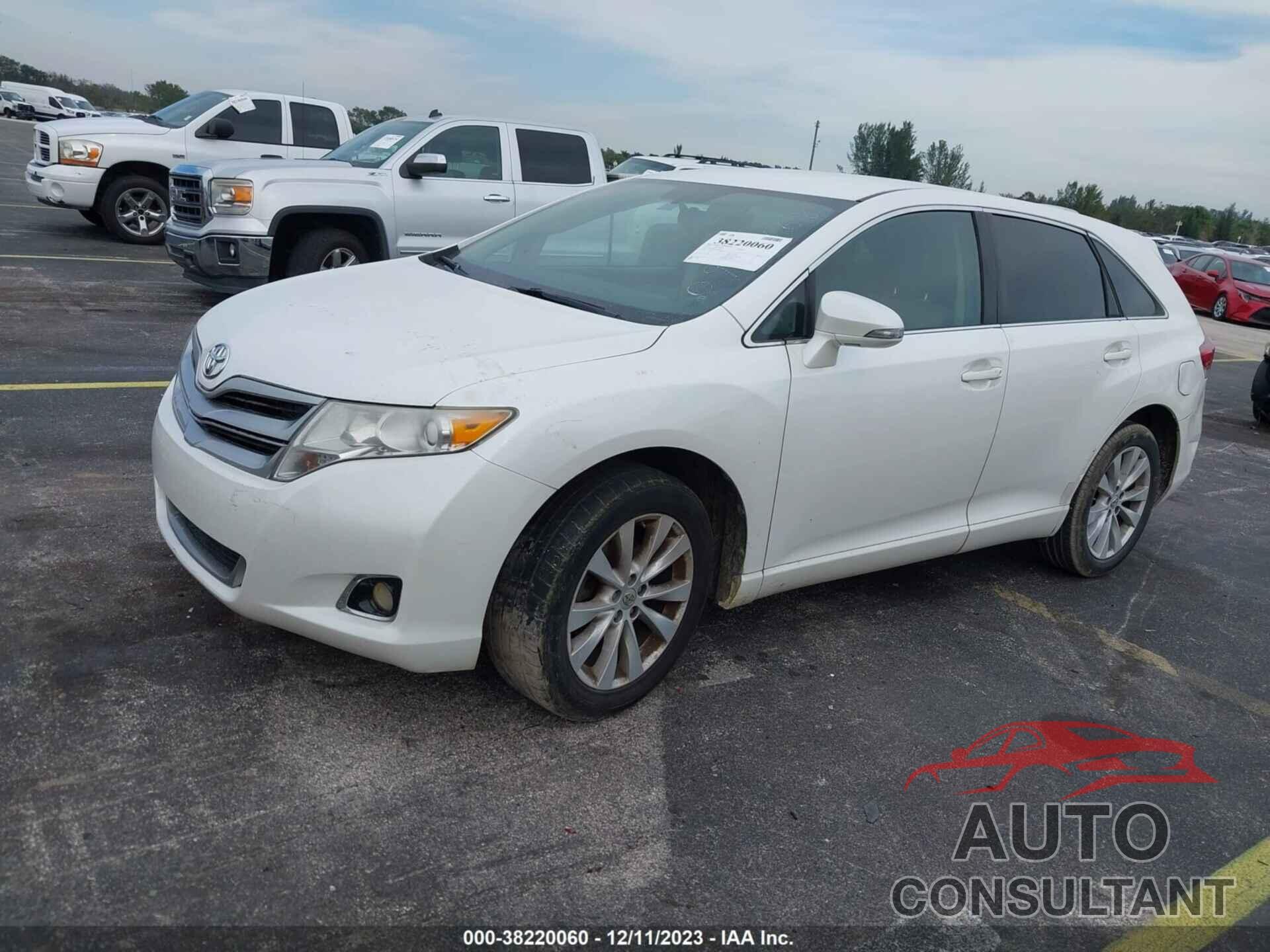 TOYOTA VENZA 2015 - 4T3ZA3BB5FU095468