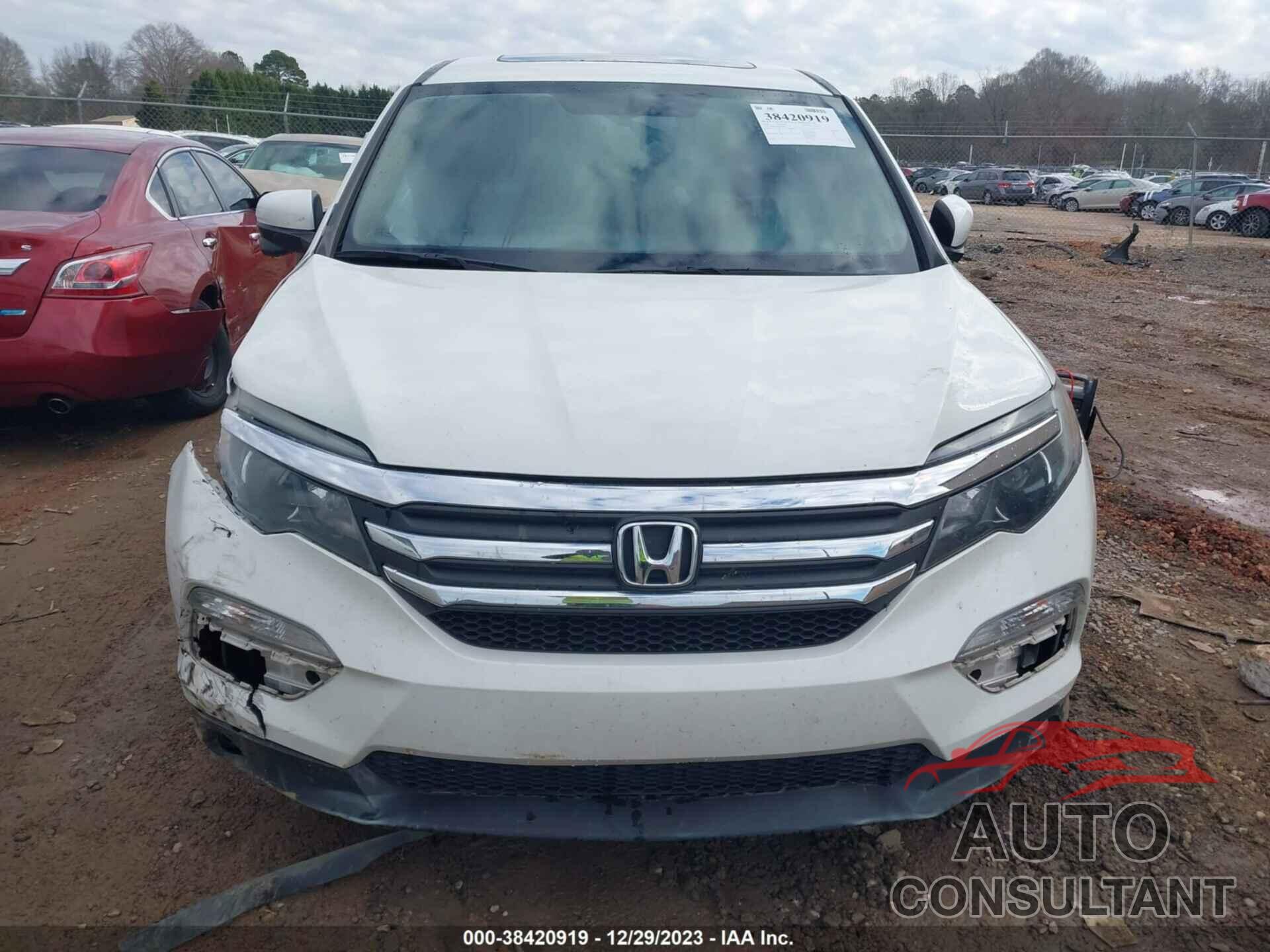 HONDA PILOT 2018 - 5FNYF5H58JB016741