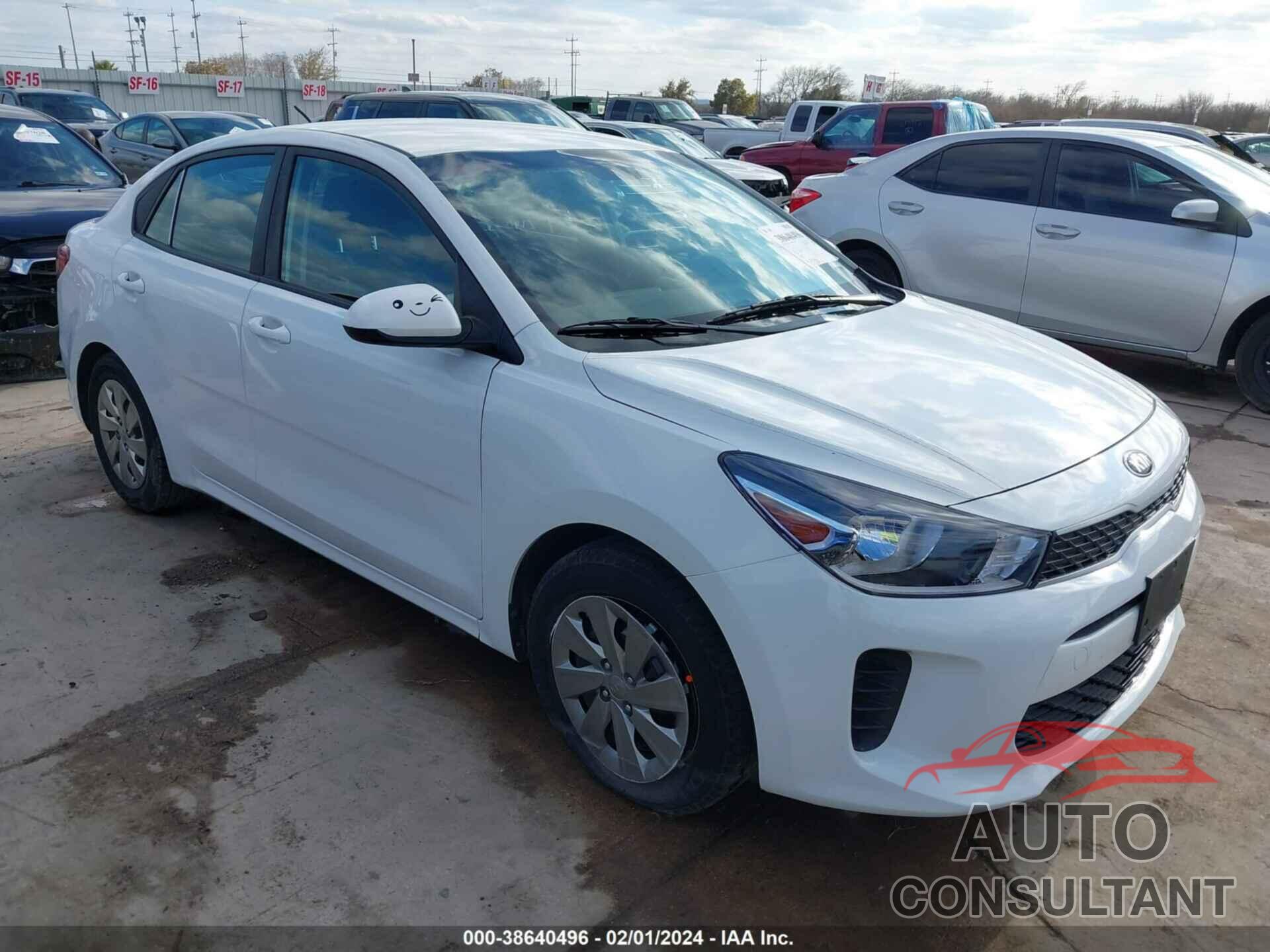 KIA RIO 2018 - 3KPA24AB9JE058400