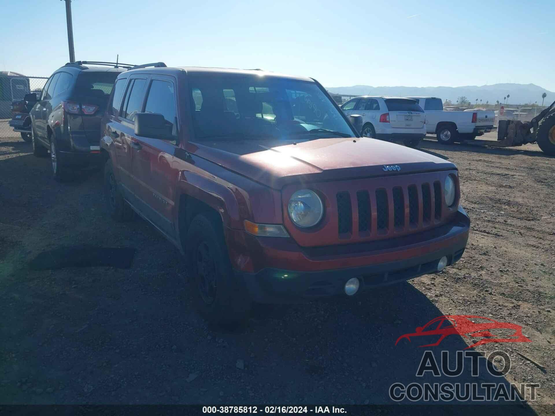 JEEP PATRIOT 2016 - 1C4NJPBA7GD641943