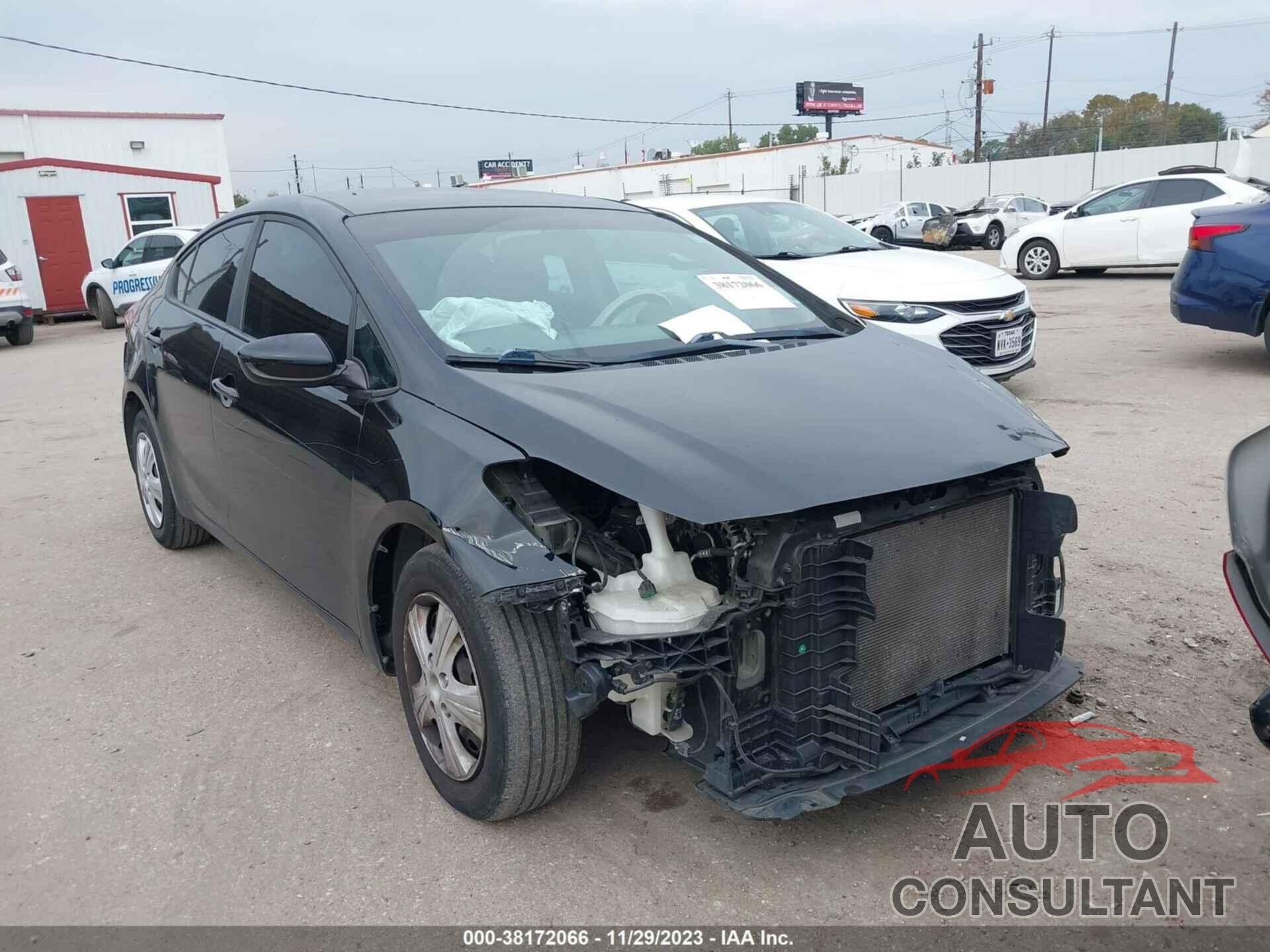 KIA FORTE 2017 - 3KPFK4A71HE073887