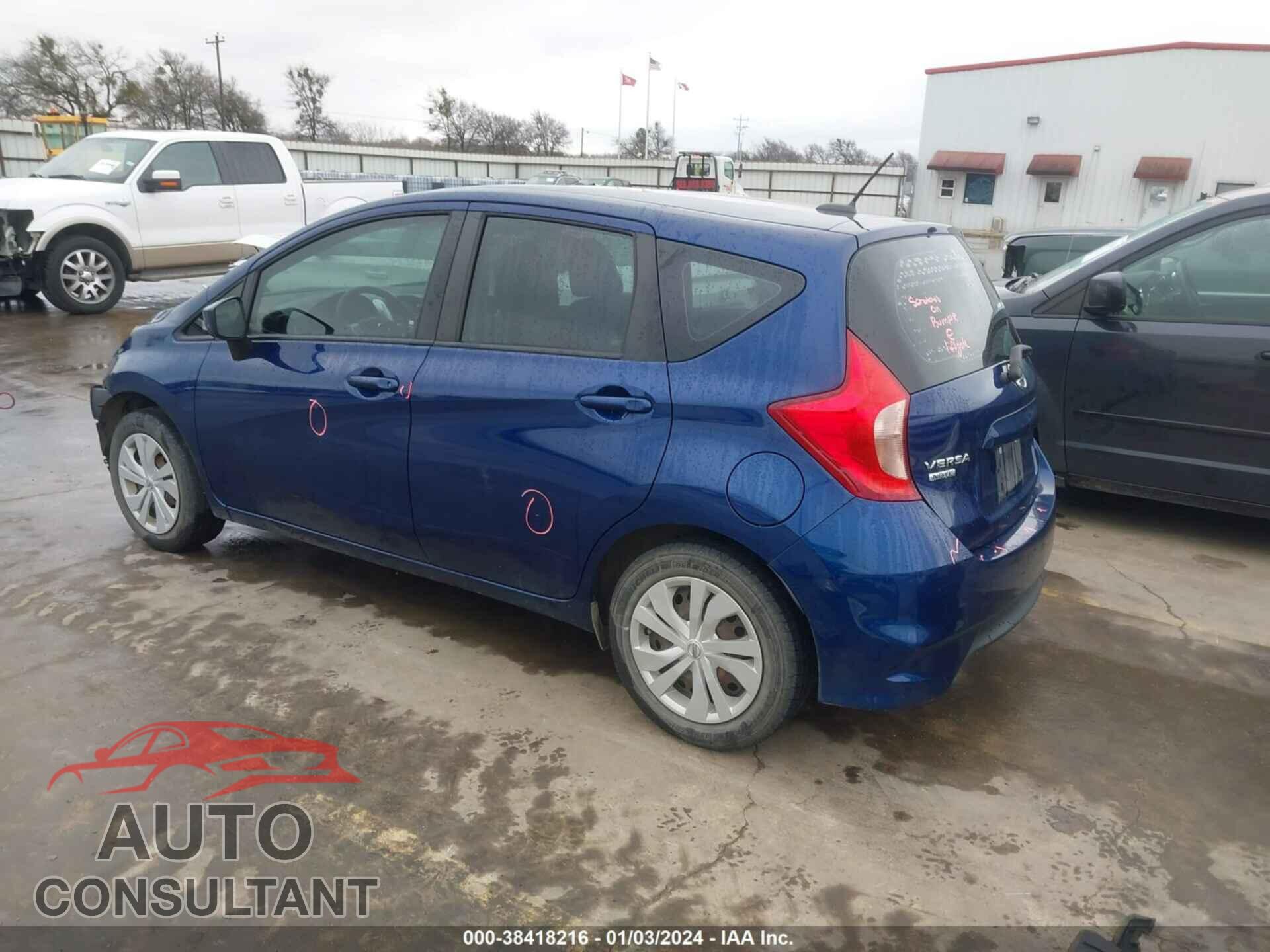 NISSAN VERSA NOTE 2017 - 3N1CE2CP2HL372332