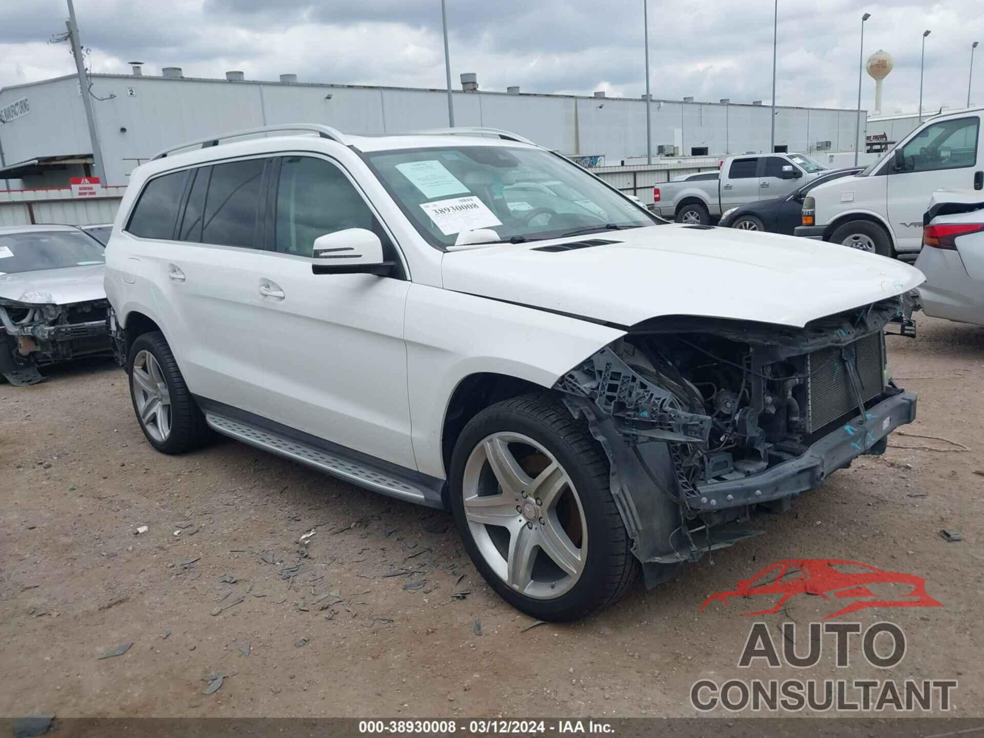 MERCEDES-BENZ GLS 450 2017 - 4JGDF6EE6HA762726