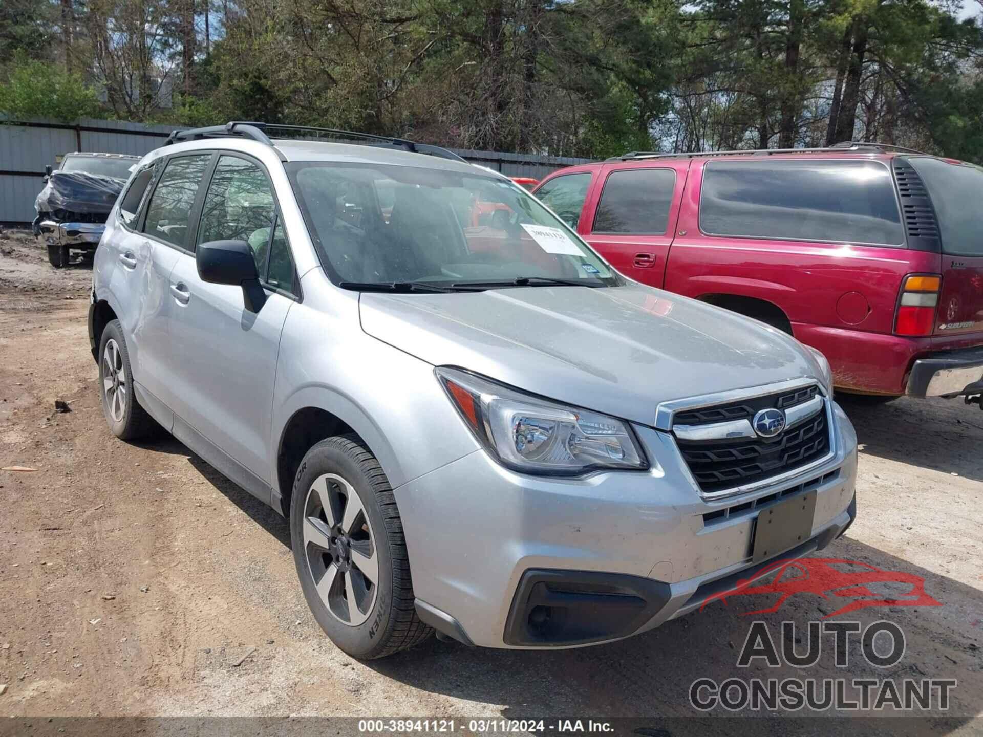 SUBARU FORESTER 2018 - JF2SJABC0JH611895