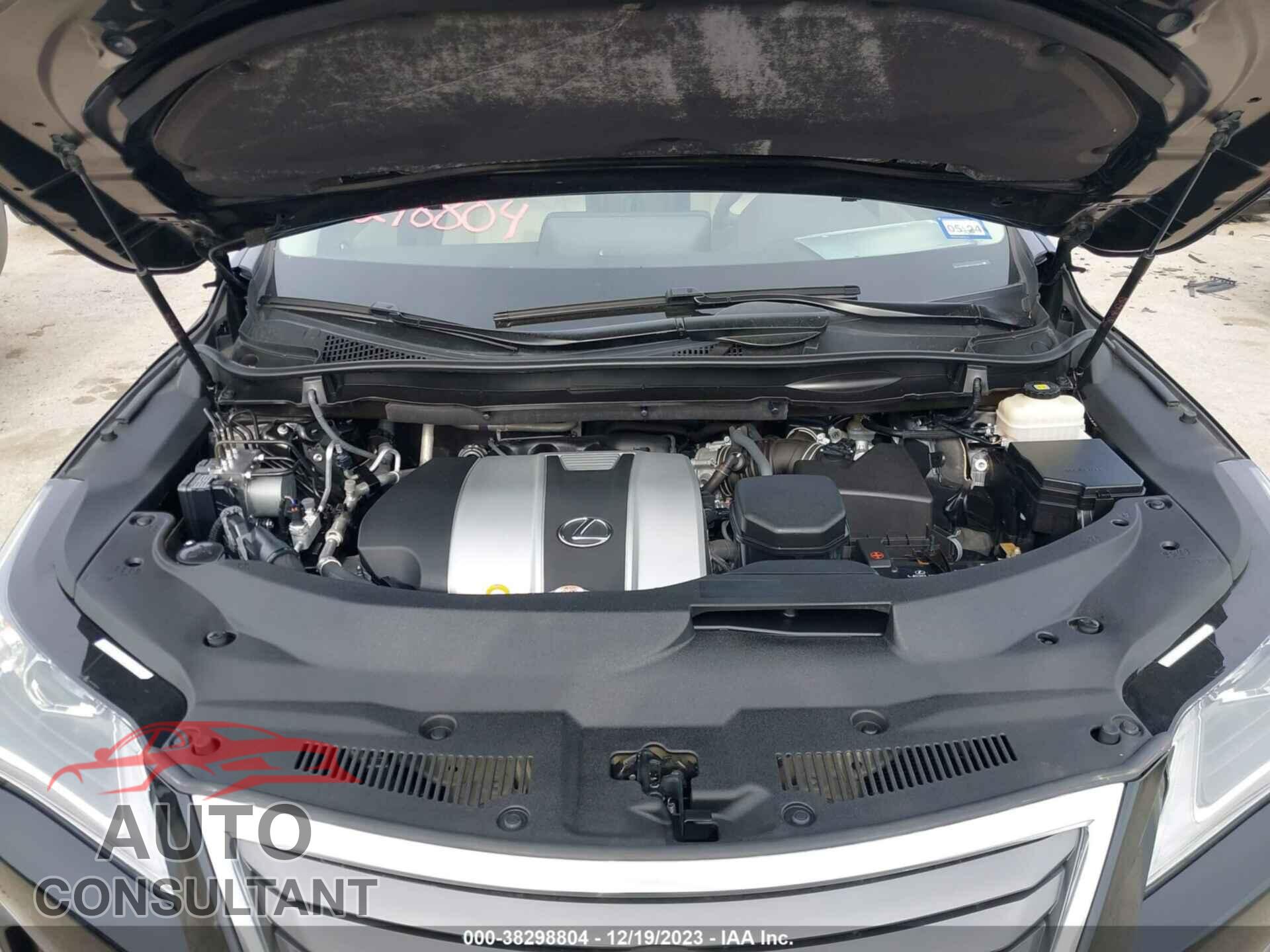 LEXUS RX 2018 - 2T2ZZMCA2JC109491