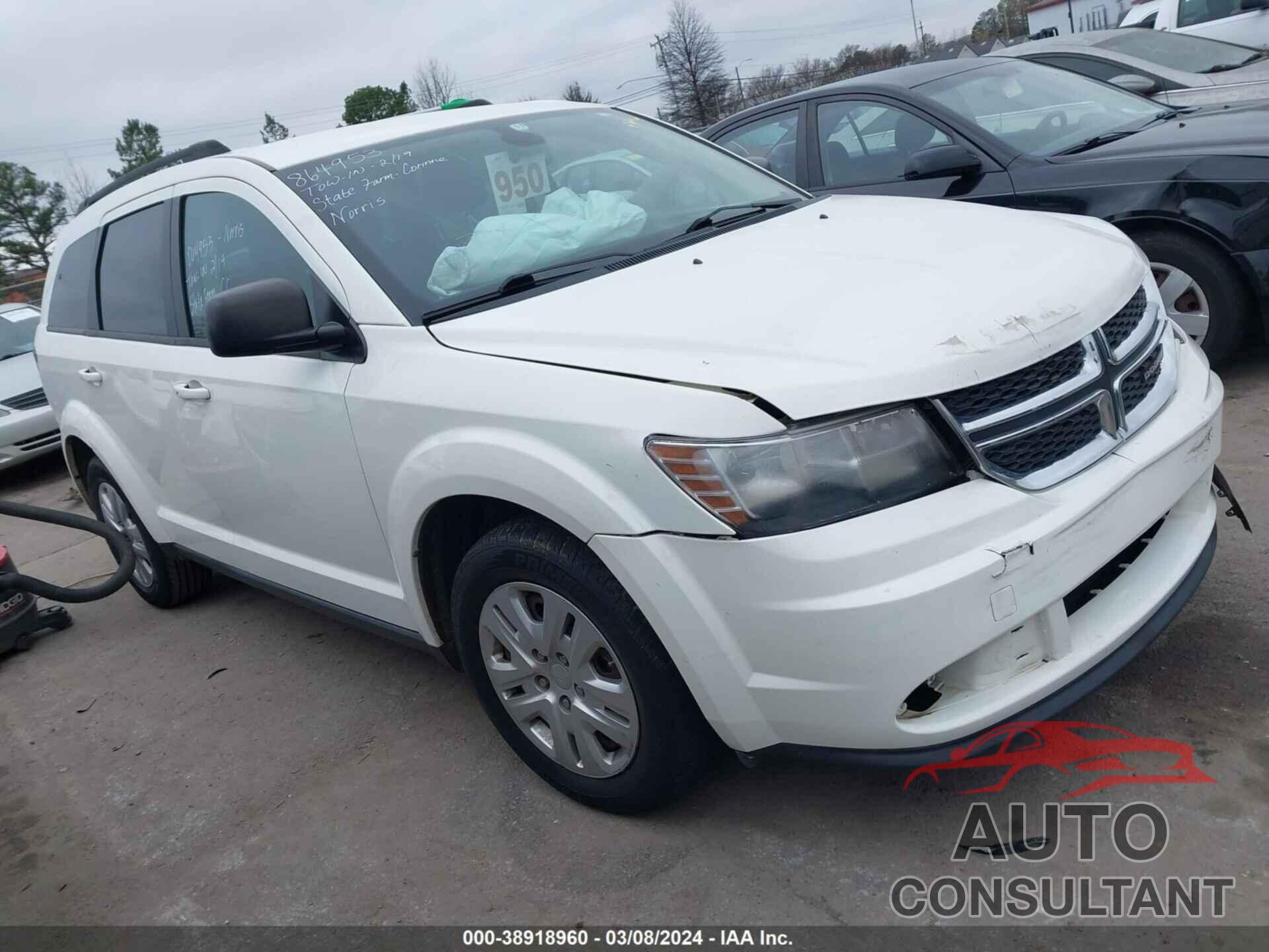 DODGE JOURNEY 2019 - 3C4PDCABXKT744456