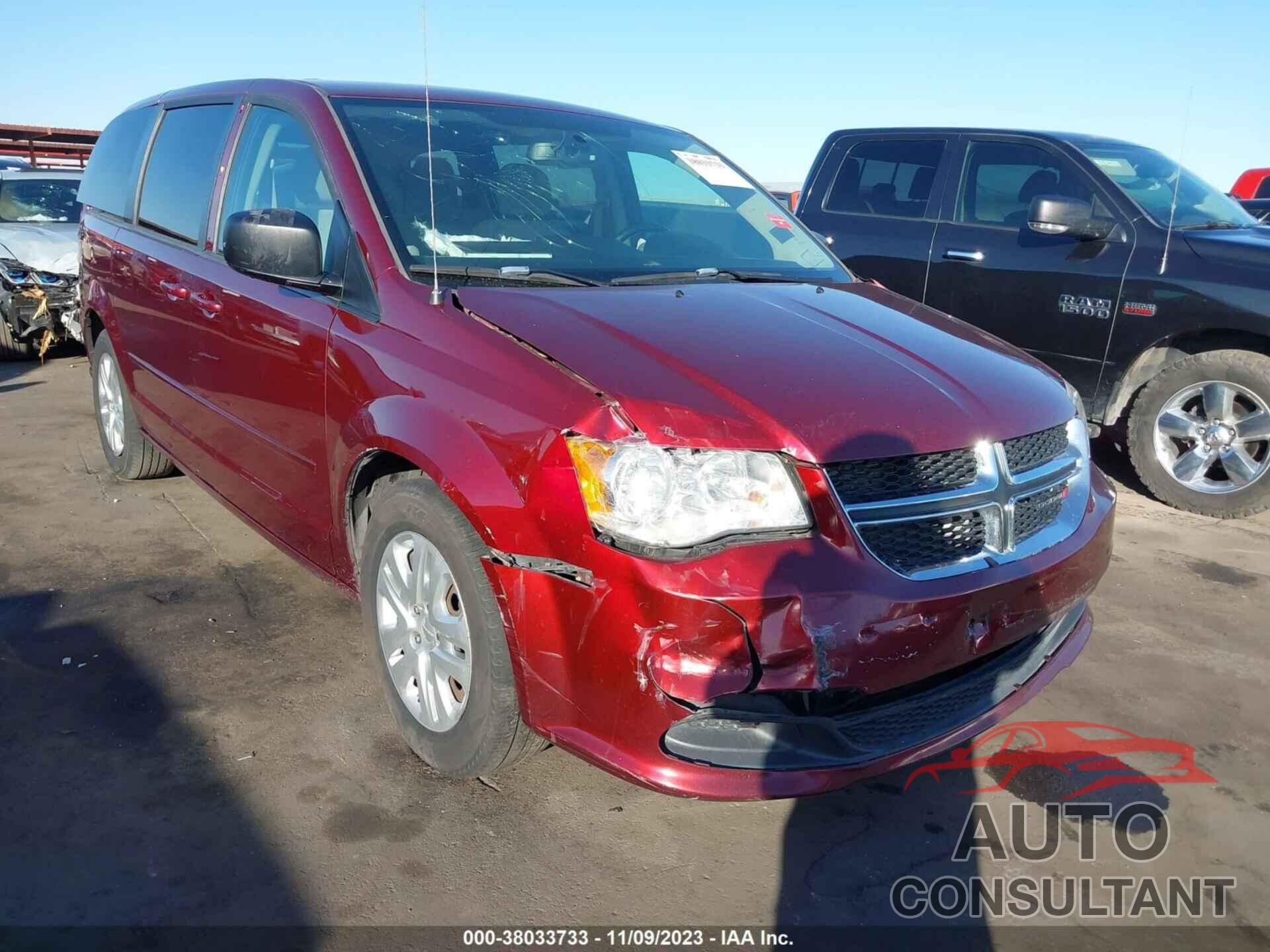 DODGE GRAND CARAVAN 2017 - 2C4RDGBG4HR731336