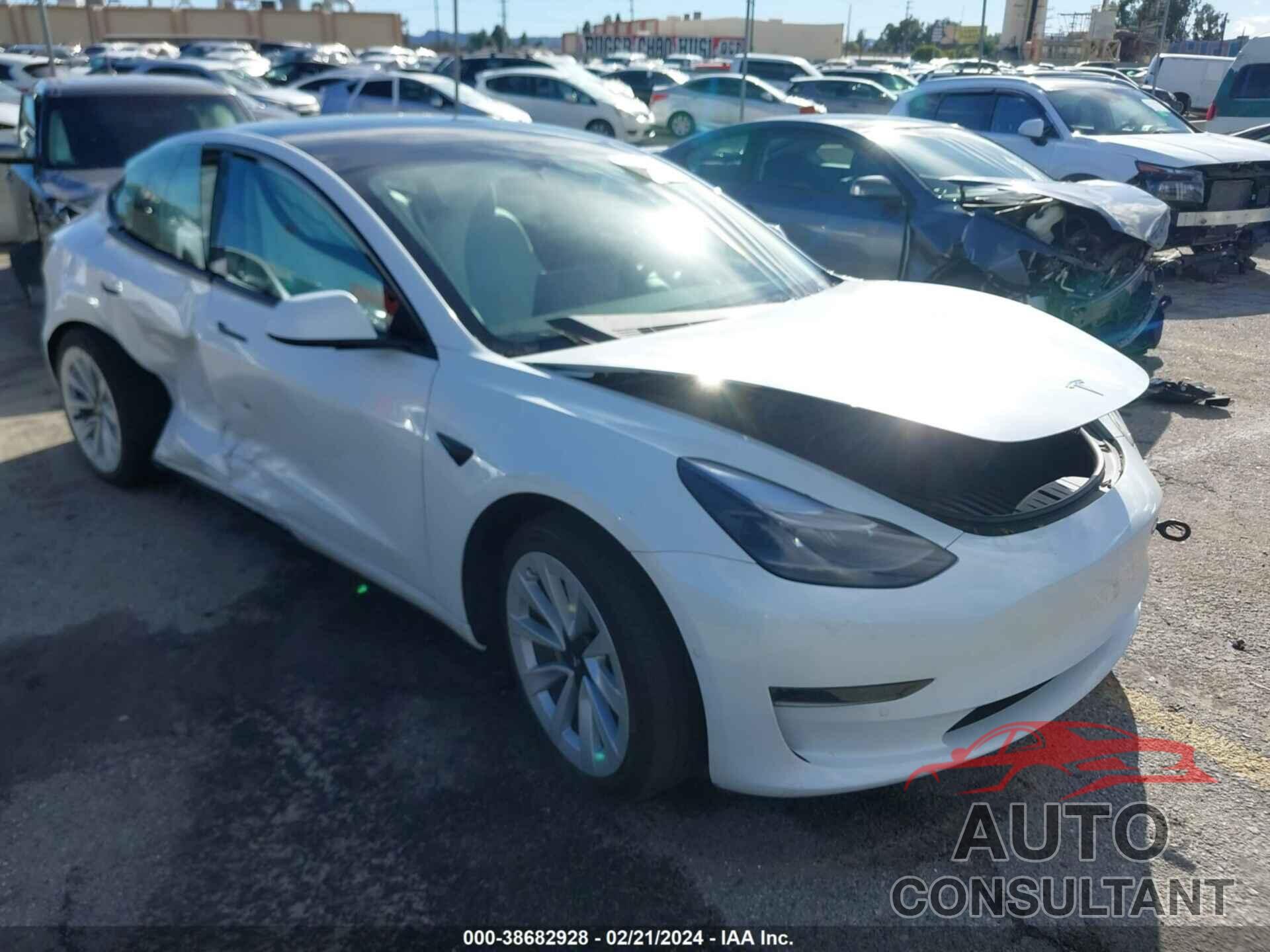 TESLA MODEL 3 2022 - 5YJ3E1EA1NF372882