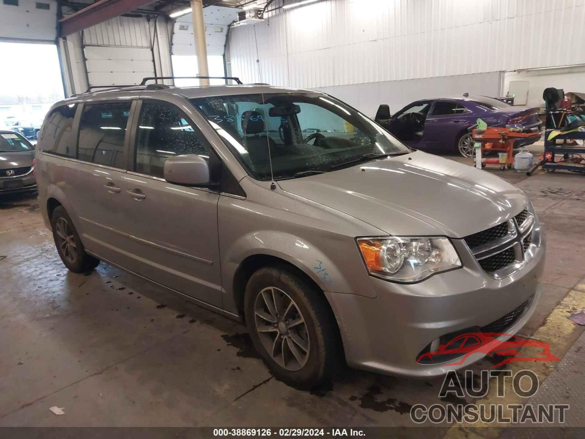 DODGE GRAND CARAVAN 2017 - 2C4RDGCG8HR629665