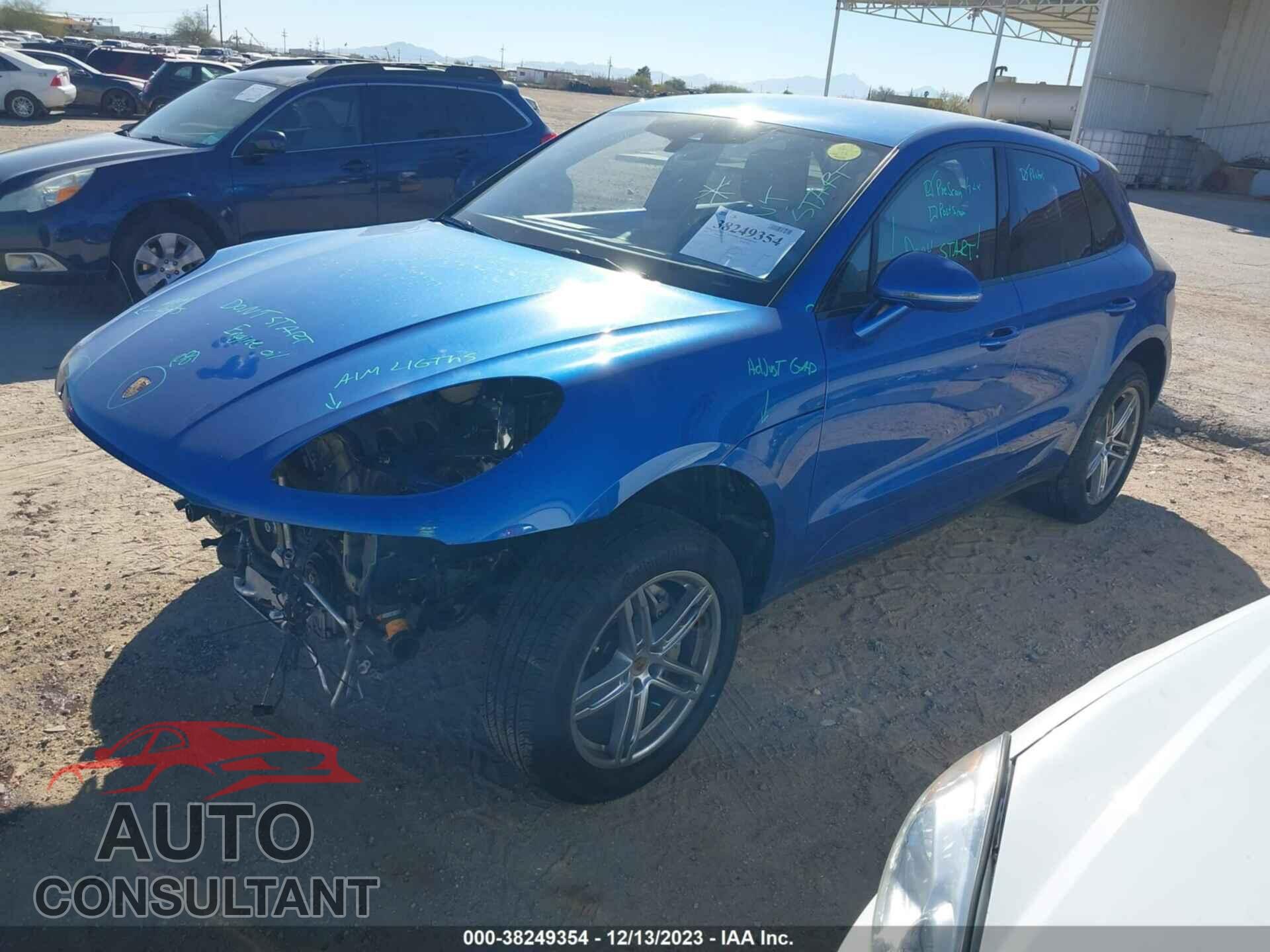 PORSCHE MACAN 2017 - WP1AB2A53HLB15253