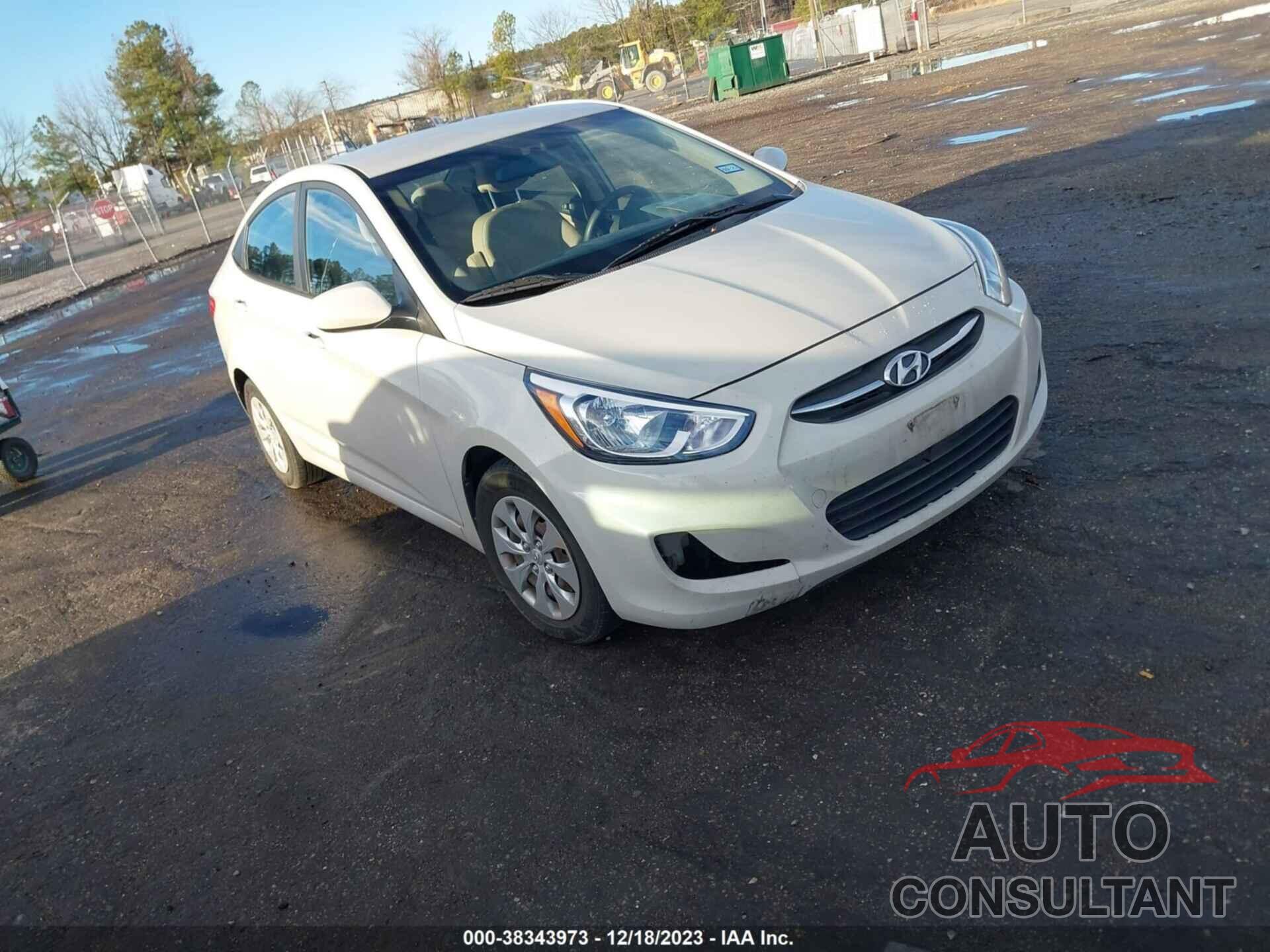 HYUNDAI ACCENT 2016 - KMHCT4AE7GU071619