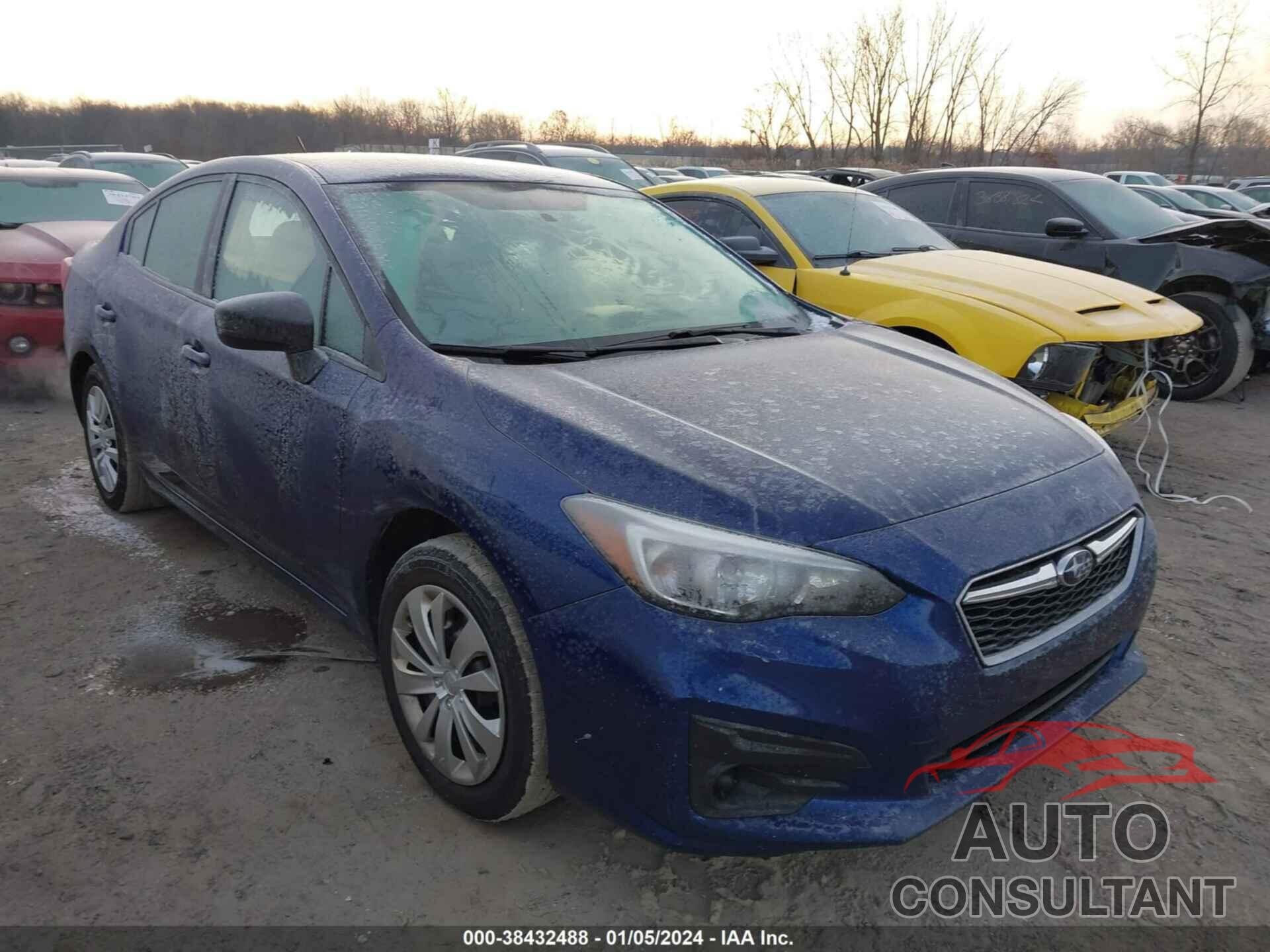 SUBARU IMPREZA 2018 - 4S3GKAA61J1604010