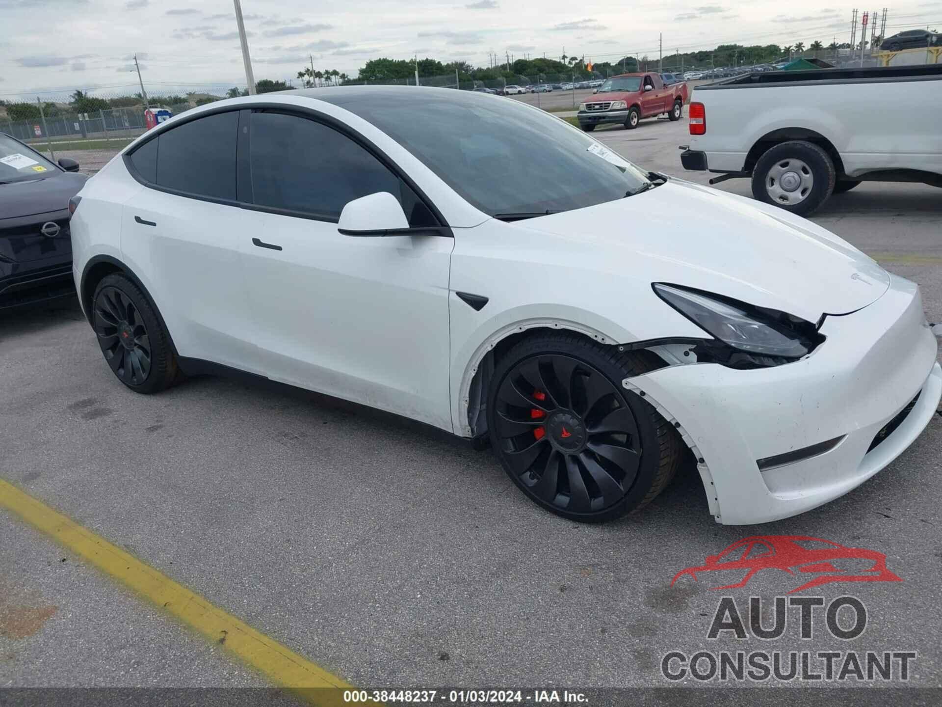 TESLA MODEL Y 2022 - 7SAYGDEF6NF439038