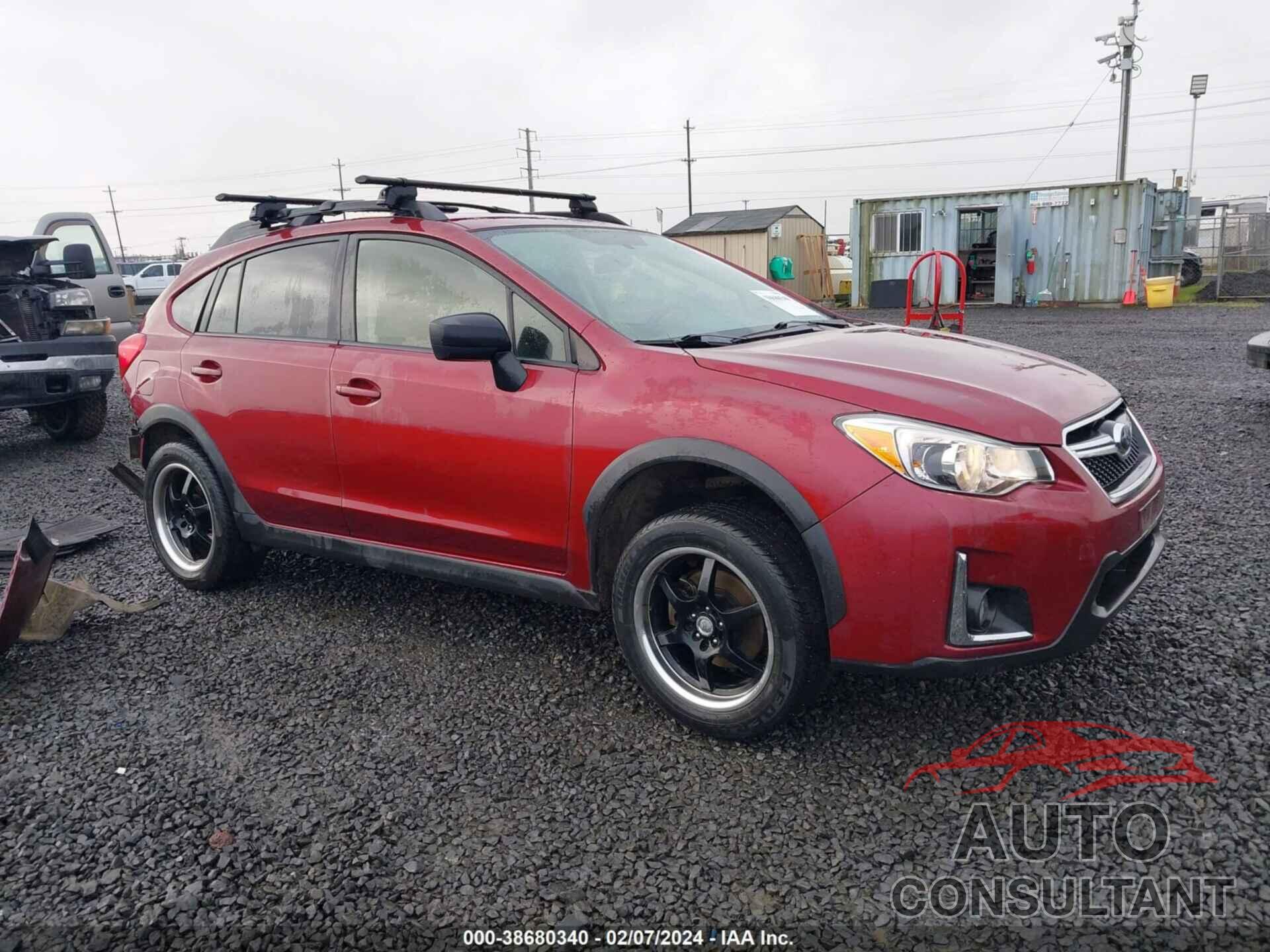 SUBARU CROSSTREK 2016 - JF2GPAAC0G9302260